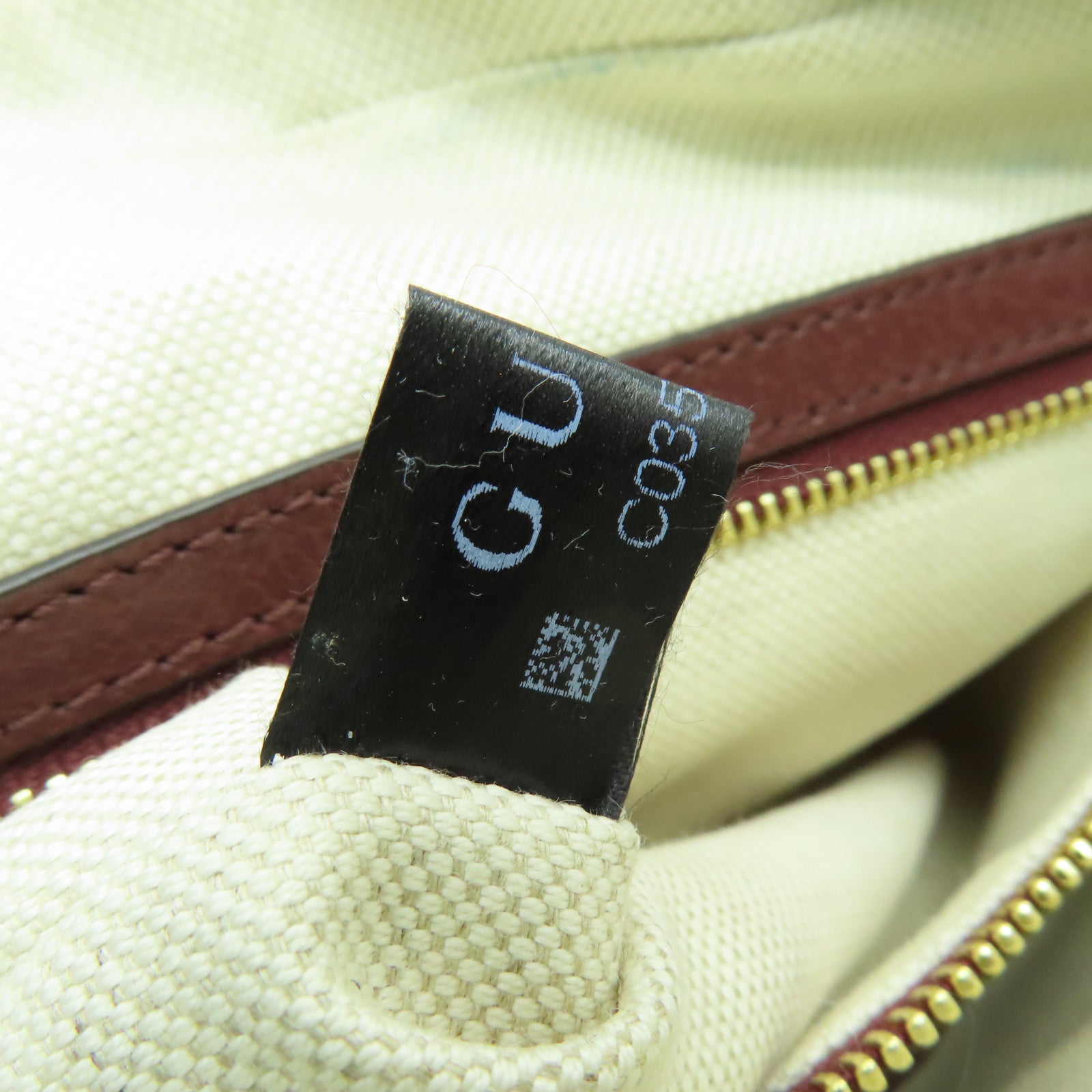 GUCCI 帆布Shoulder Bag金扣肩背袋紅色