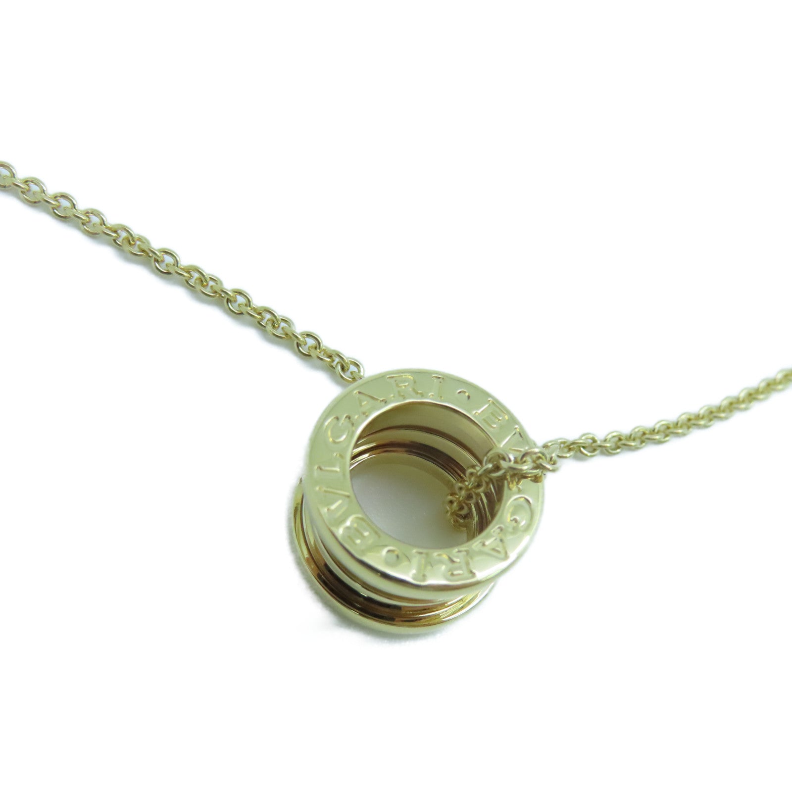 BVLGARI 18K黃金B-zero1 Necklace項鍊
