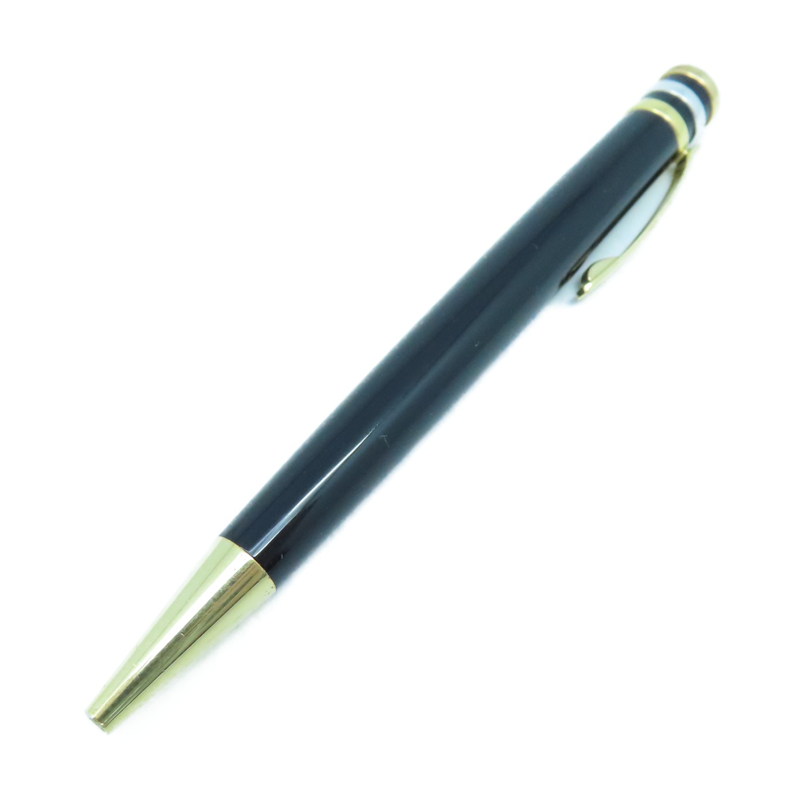 CARTIER Ballpoint Pen Metal Pen Black/Gold