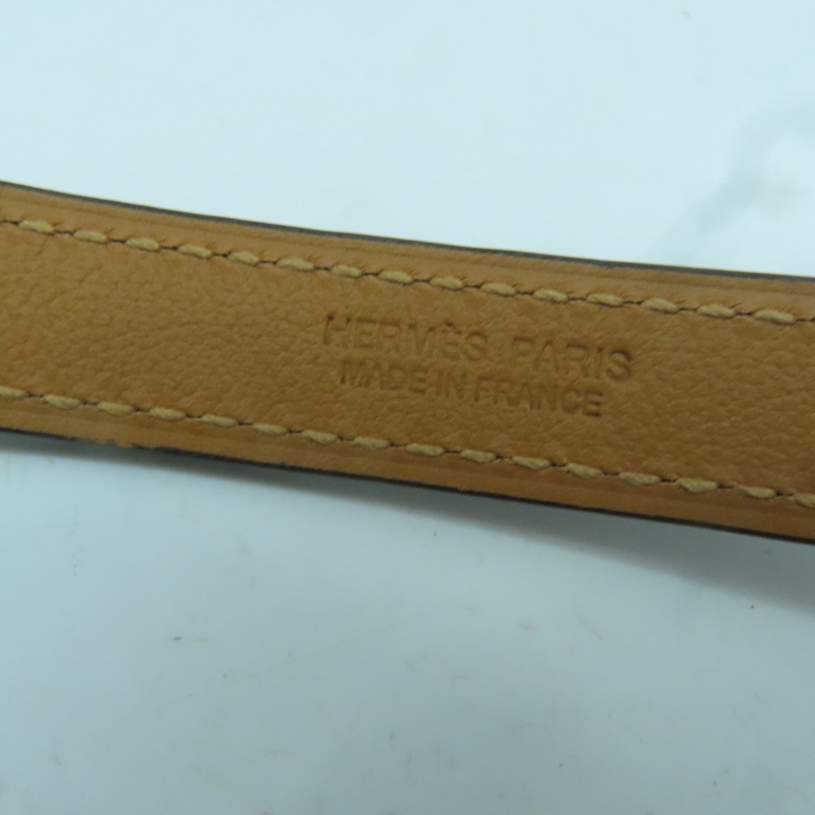 HERMES 【激減優惠】Epsom皮革Pop H 15 Belt銀扣皮帶黑色