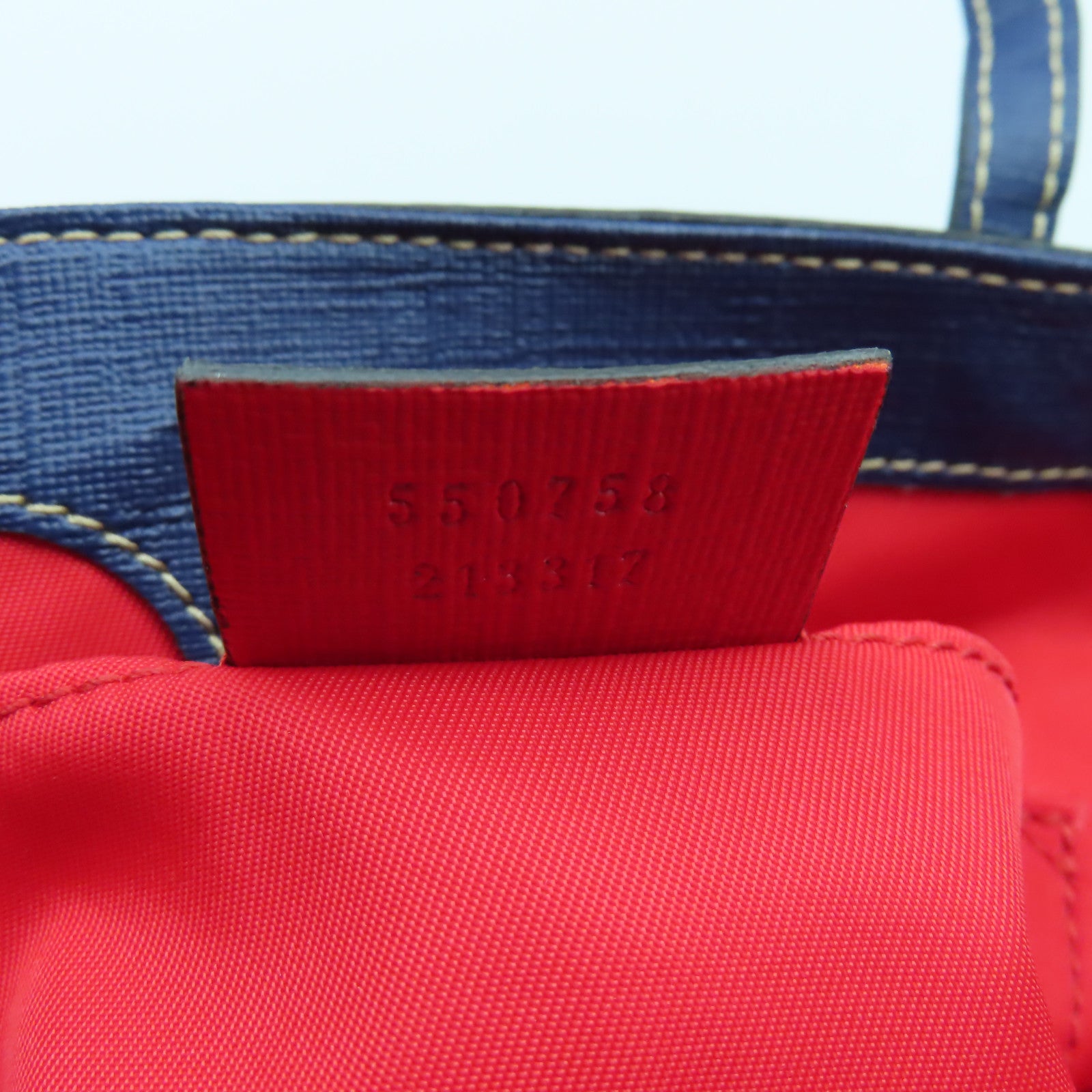 GUCCI 塗層帆布Hand Bag銀扣手挽袋啡色