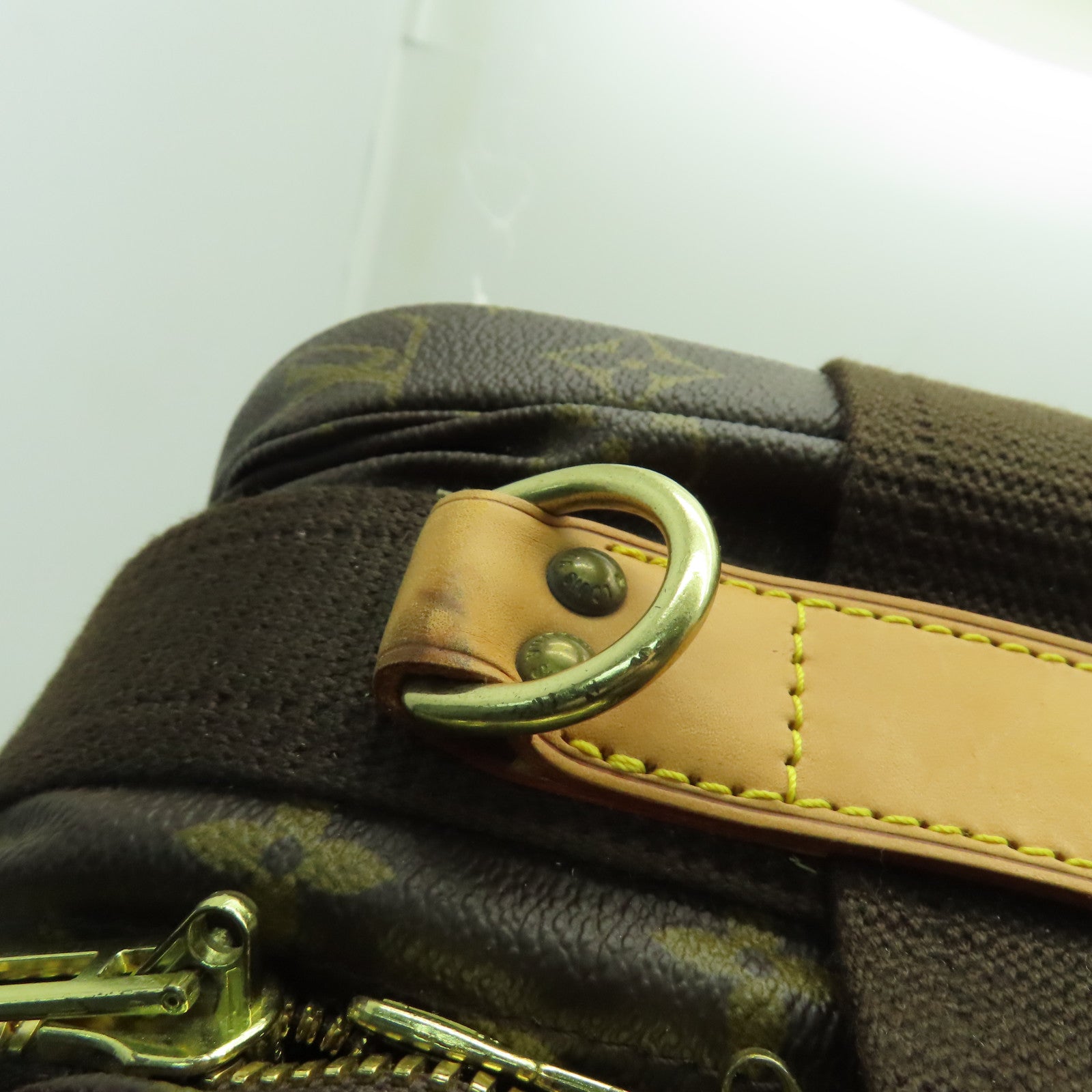 LOUIS VUITTON 【激減優惠】Monogram Satellite 53金扣行李箱啡色