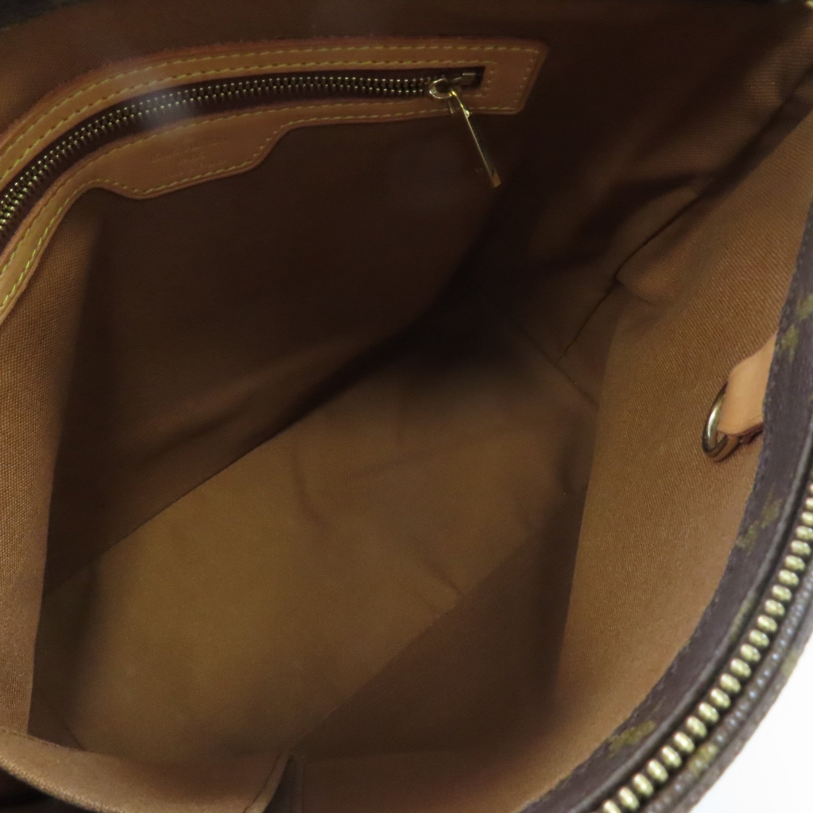 LOUIS VUITTON Monogram Cabas Piano Tote Bag金扣肩背袋啡色
