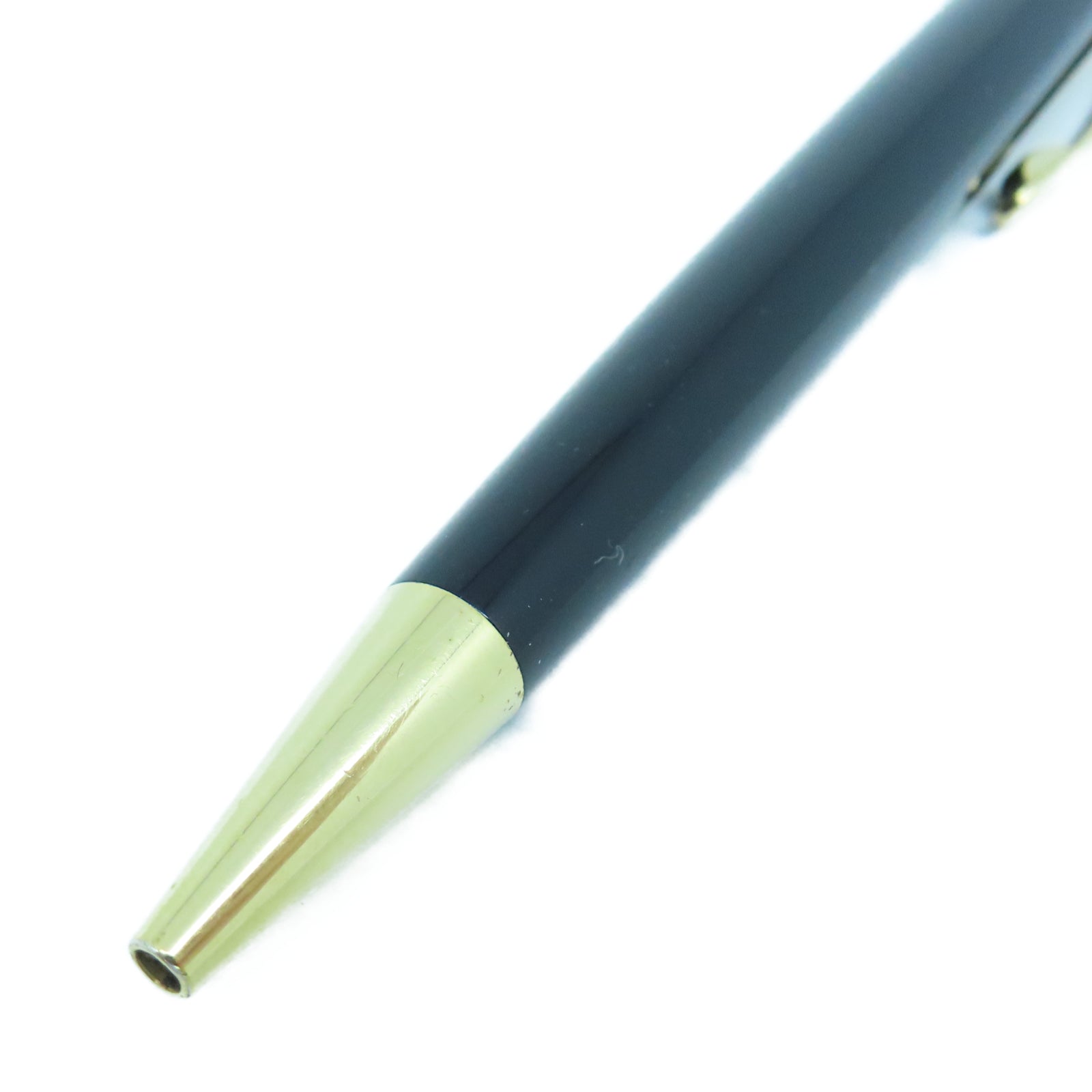 CARTIER Ballpoint Pen Metal Pen Black/Gold