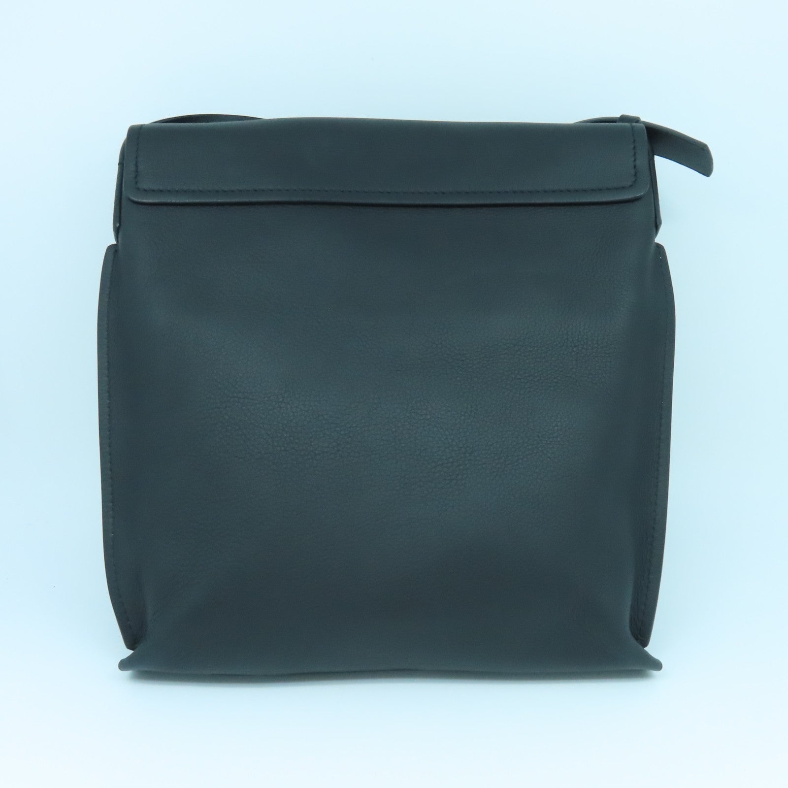 BALLY 牛皮皮革Shoulder Bag黑扣肩背袋黑色