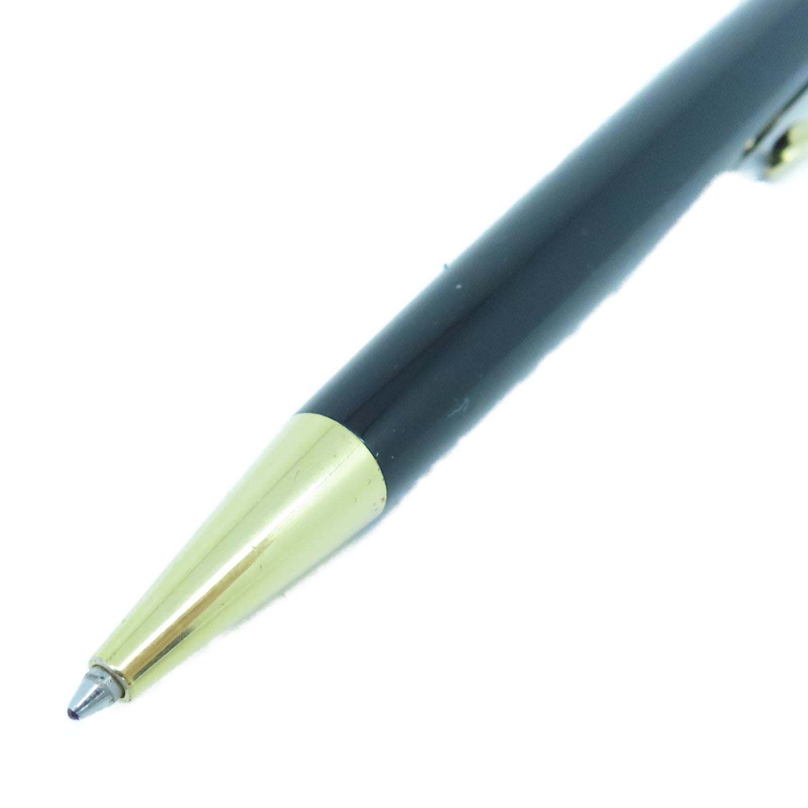 CARTIER Ballpoint Pen Metal Pen Black/Gold