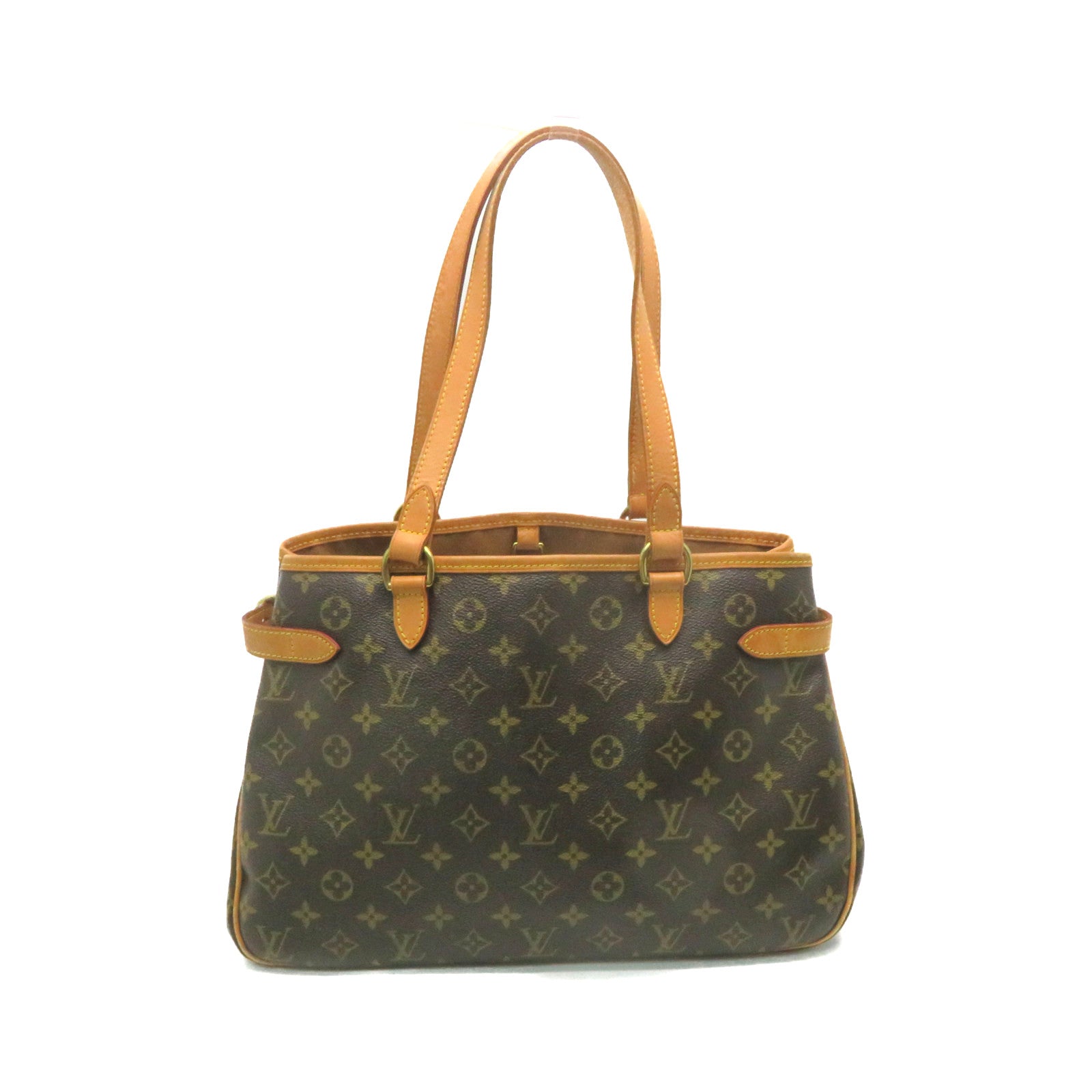 LOUIS VUITTON Monogram Batignolles Horizont Shoulder Bag brown