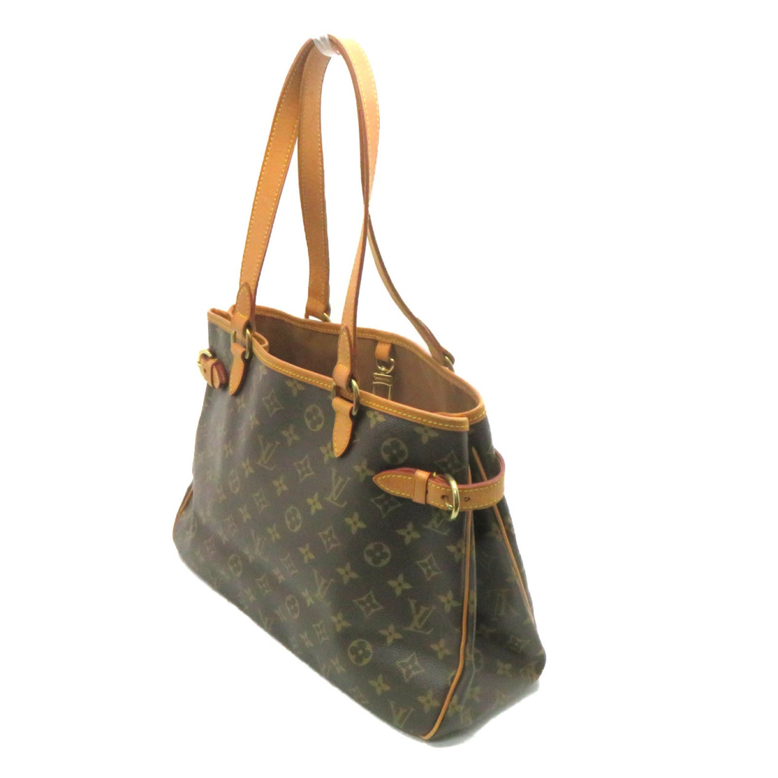 LOUIS VUITTON Monogram Batignolles Horizont Shoulder Bag brown