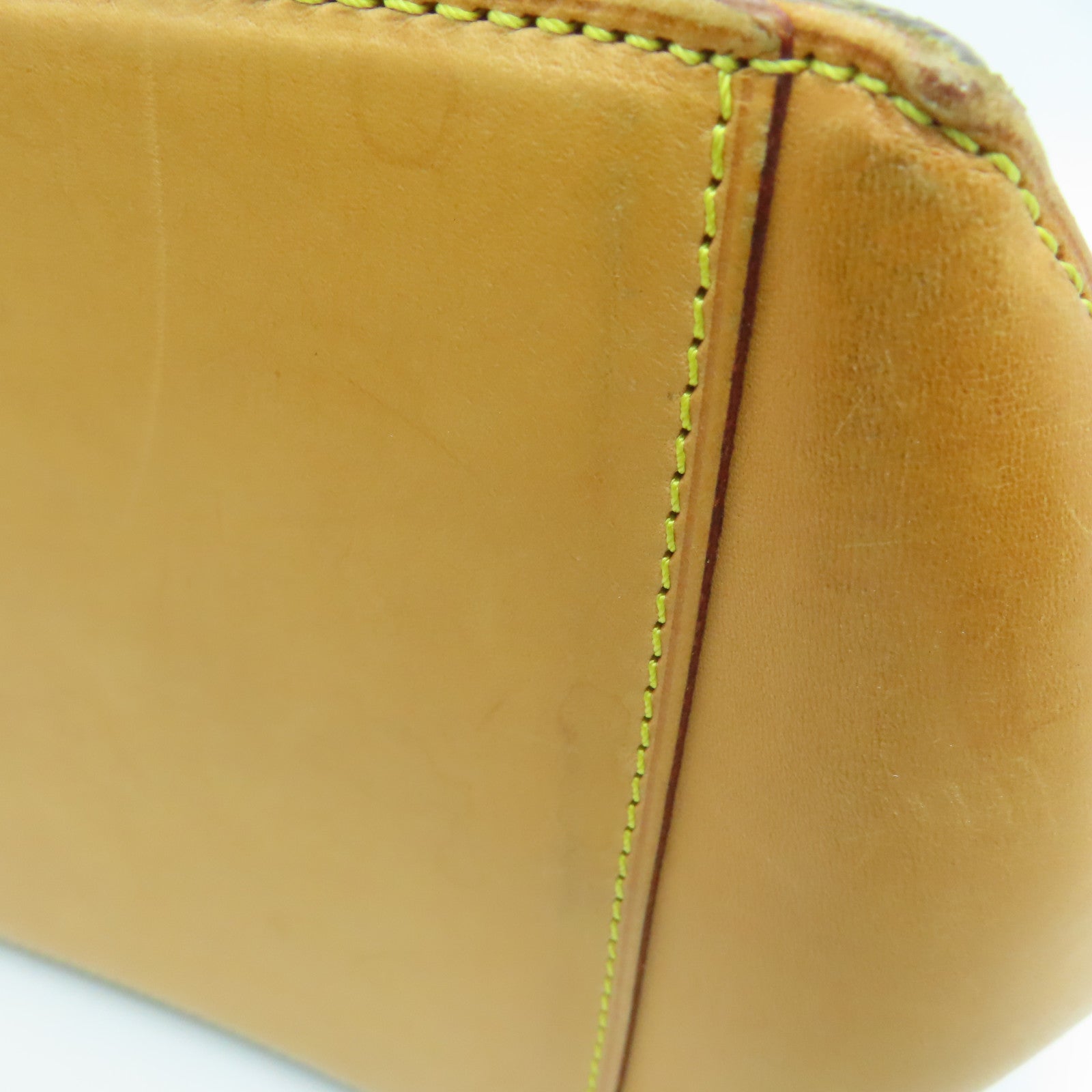 LOUIS VUITTON Monogram Cabas Mezzo金扣手挽袋啡色
