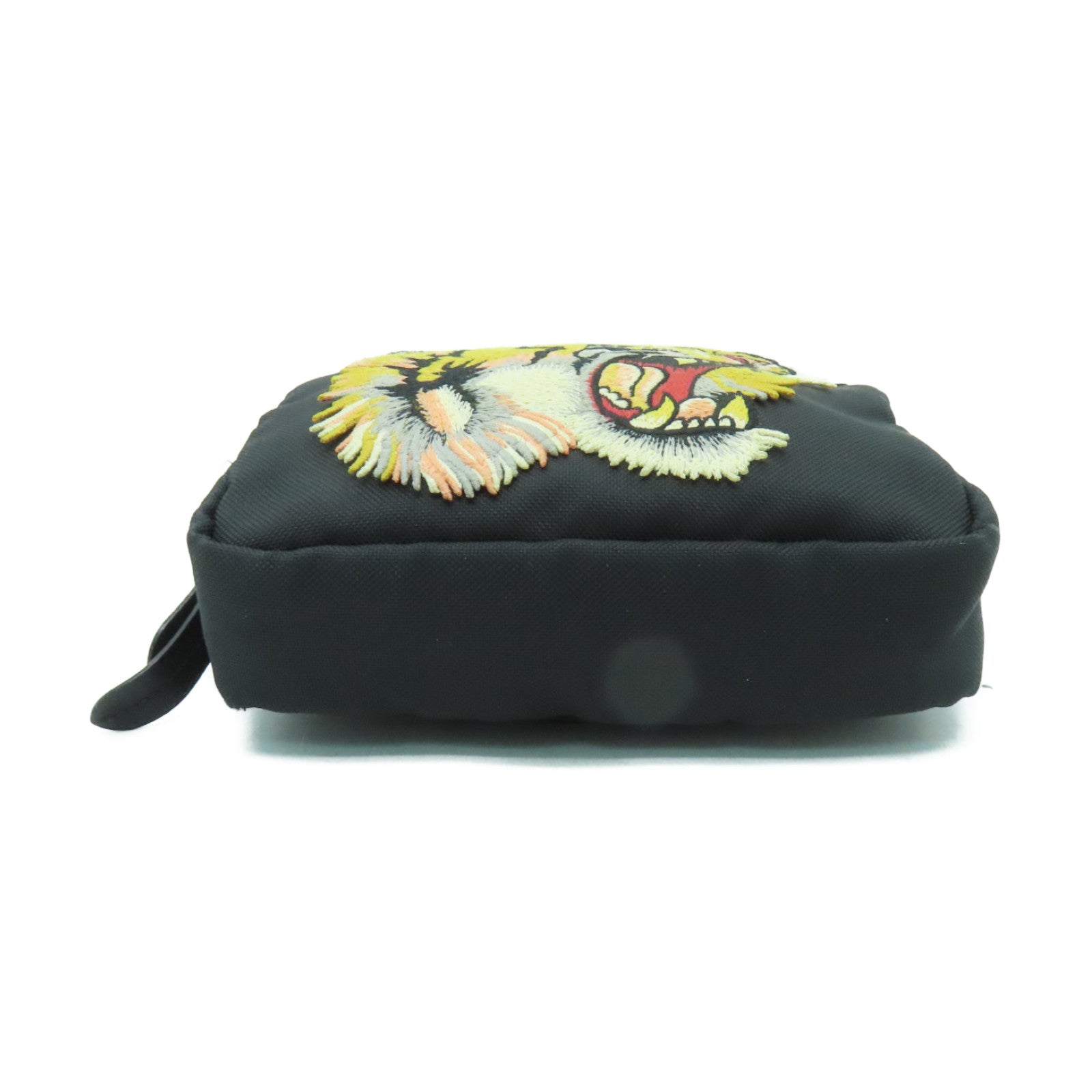 GUCCI 【激減優惠】尼龍Shoulder Bag銀扣肩背袋黑色