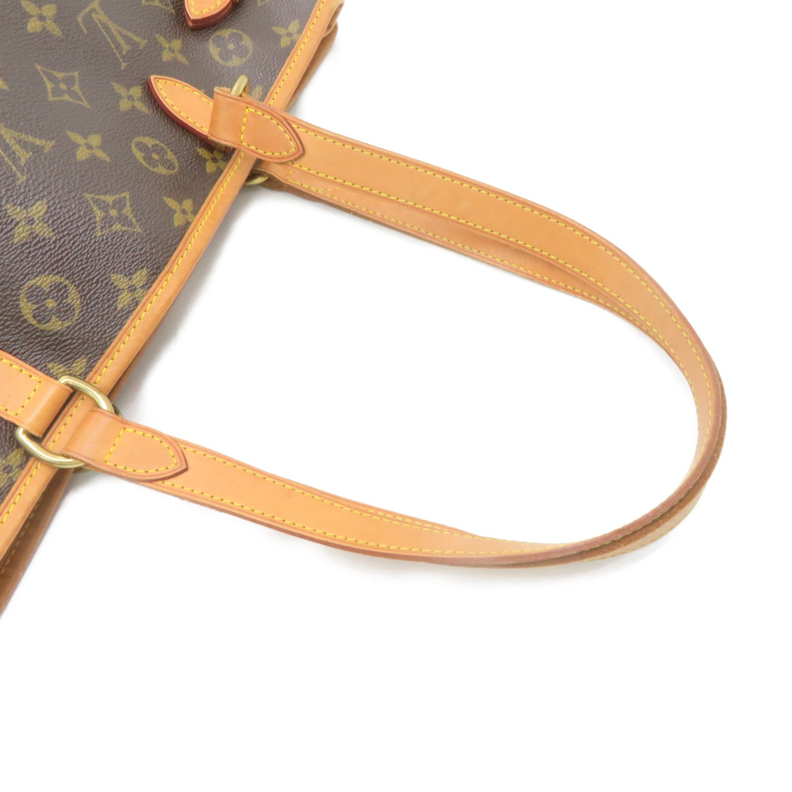 LOUIS VUITTON Monogram Batignolles Horizont Shoulder Bag brown