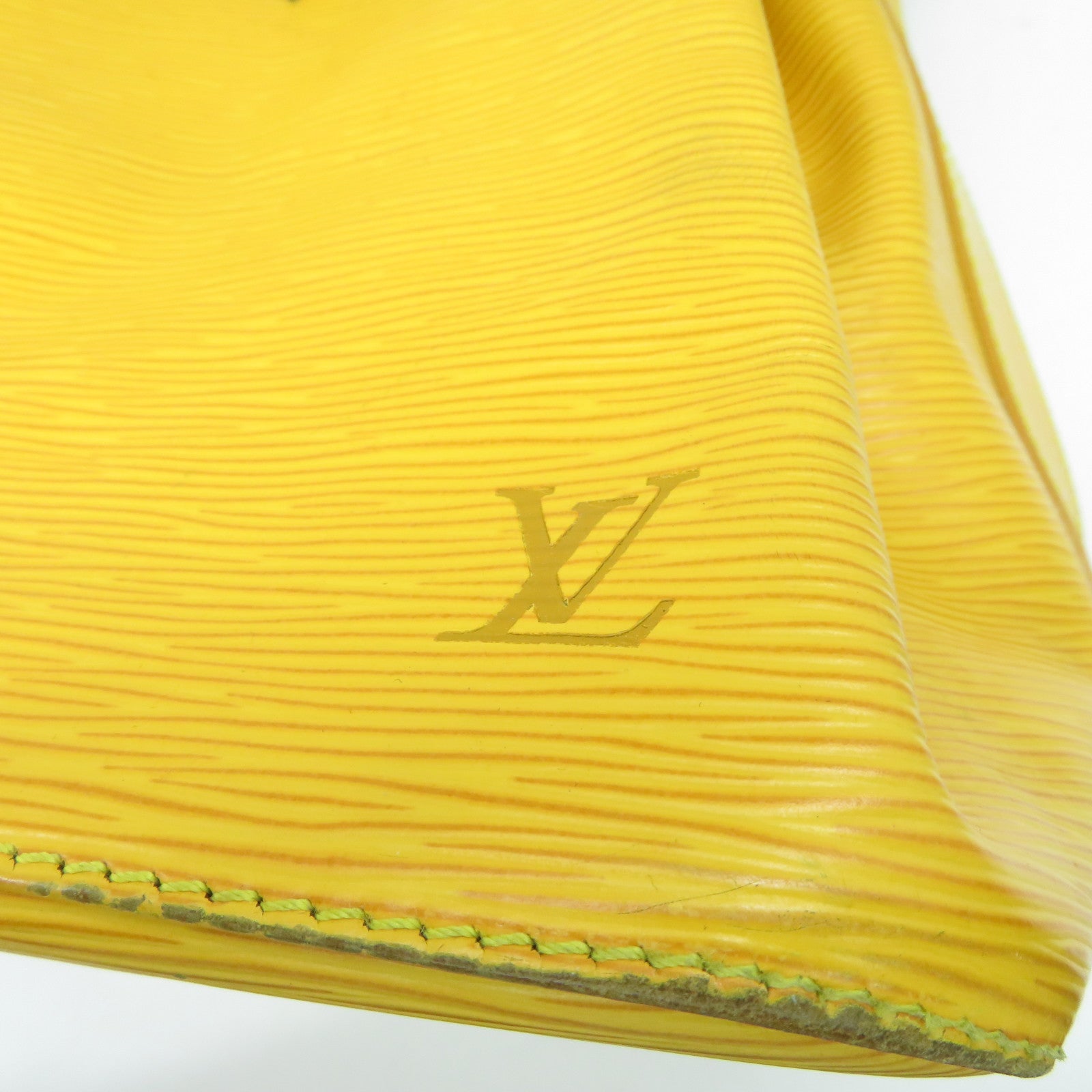 LOUIS VUITTON Epi Noe Shoulder Bag金扣肩背袋黃色