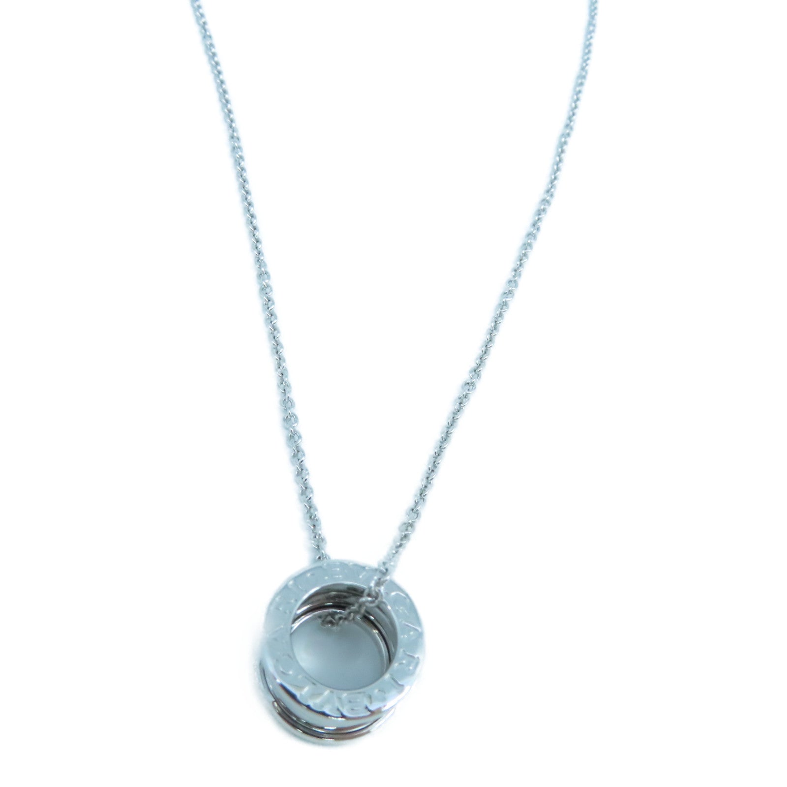 BVLGARI 18K白金B-zero1 Necklace項鍊
