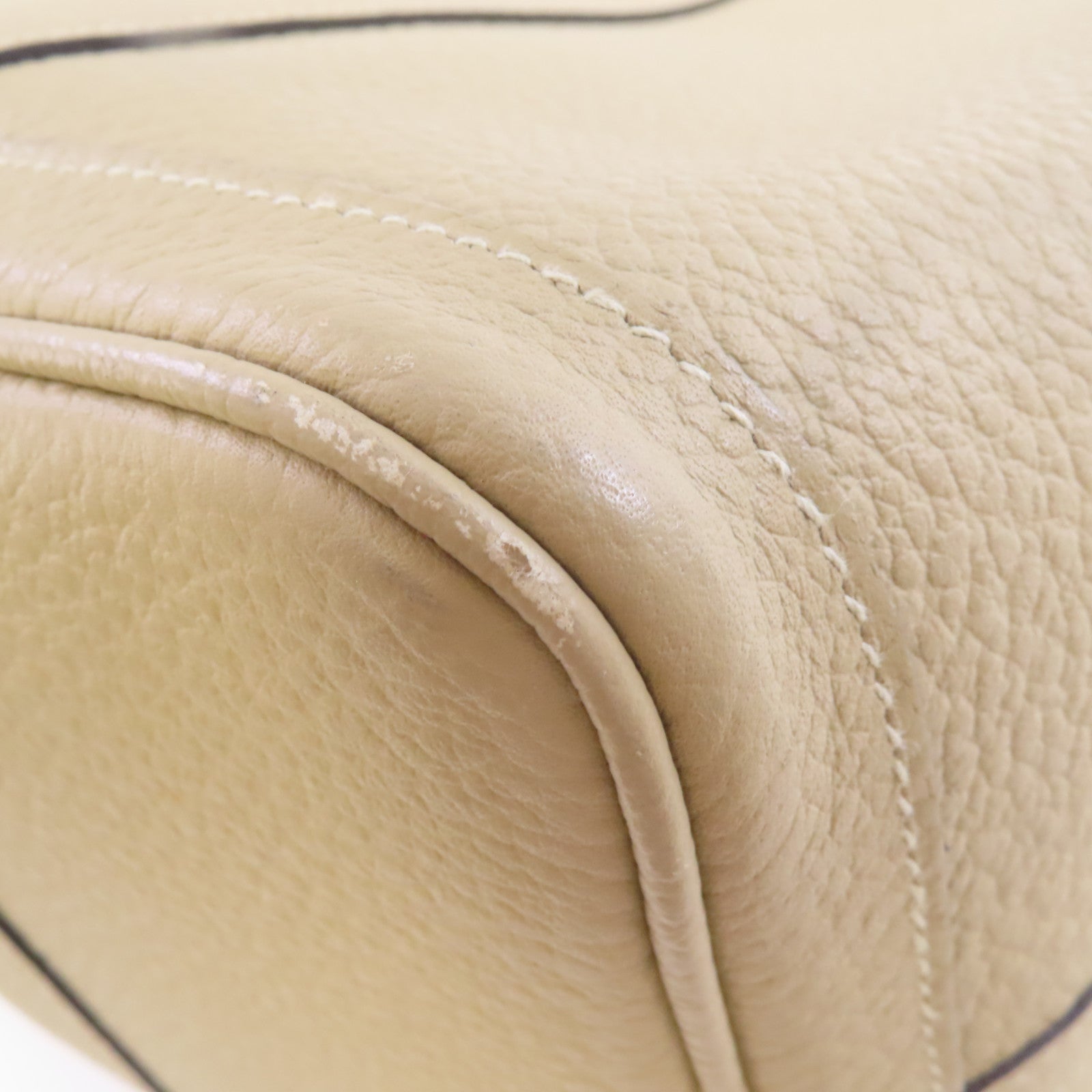 HERMES Country皮革Garden Party PM Tote Bag銀扣手挽袋Trench/奶茶色