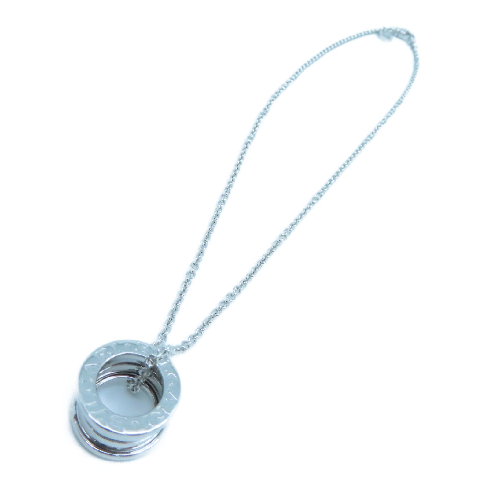 BVLGARI 18K白金B-zero1 Necklace項鍊