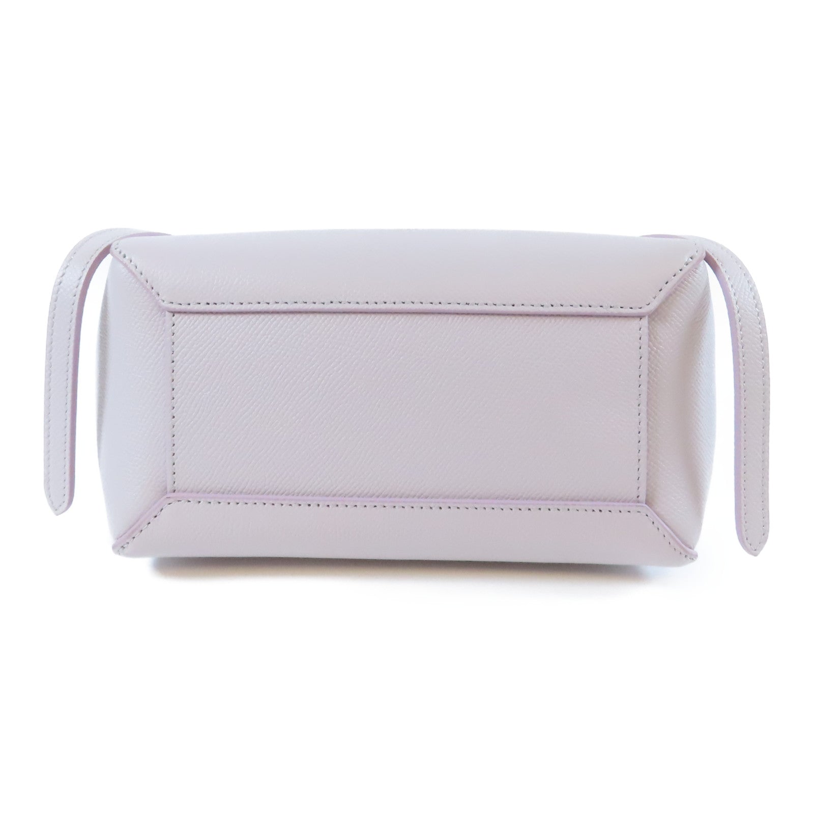 CELINE 牛皮皮革Nano Belt Bag金扣手挽肩背兩用袋紫色