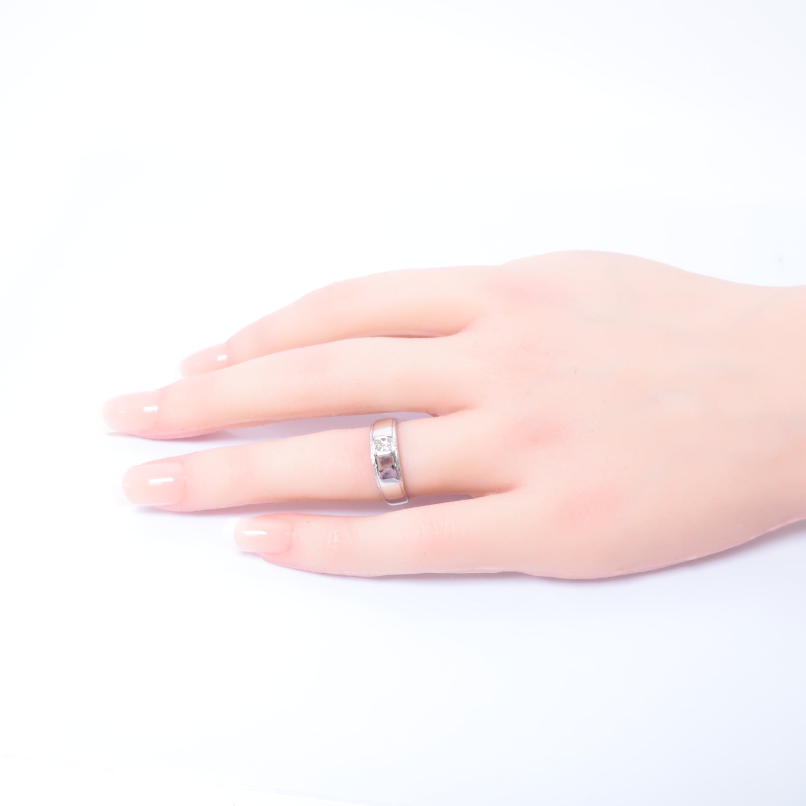 JEWELRY 18K白金Diamond Ring鑽石戒指US#6