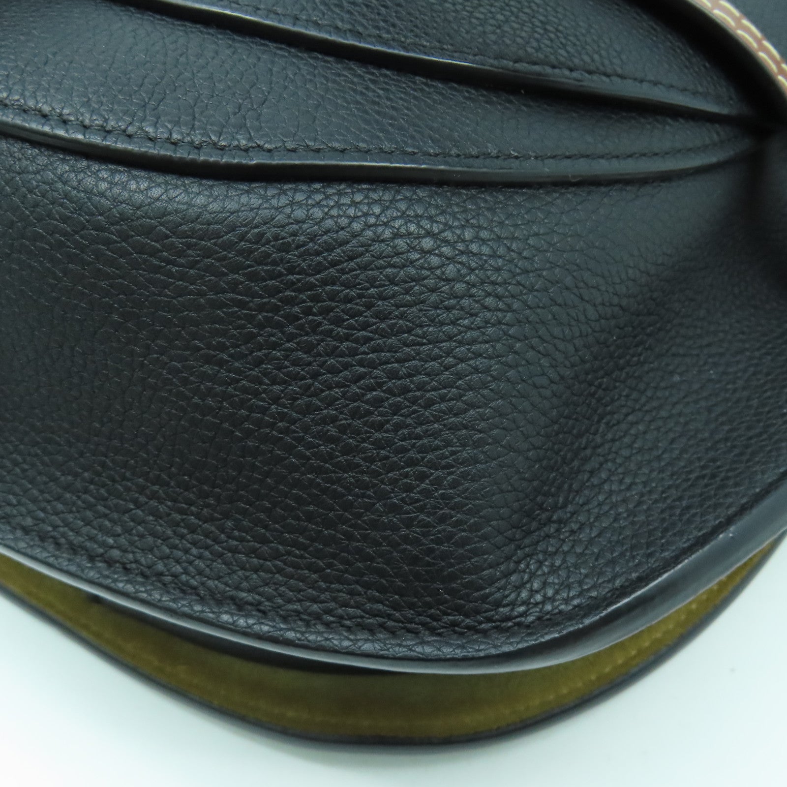 LOEWE 【激減優惠】牛皮皮革Gate Small金扣肩背袋黑色/啡色