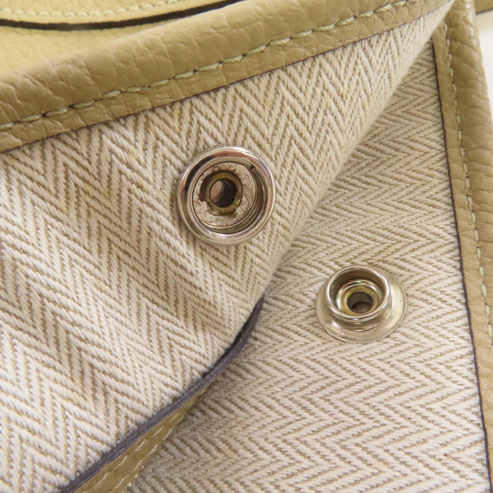 HERMES Country皮革Garden Party PM Tote Bag銀扣手挽袋Trench/奶茶色