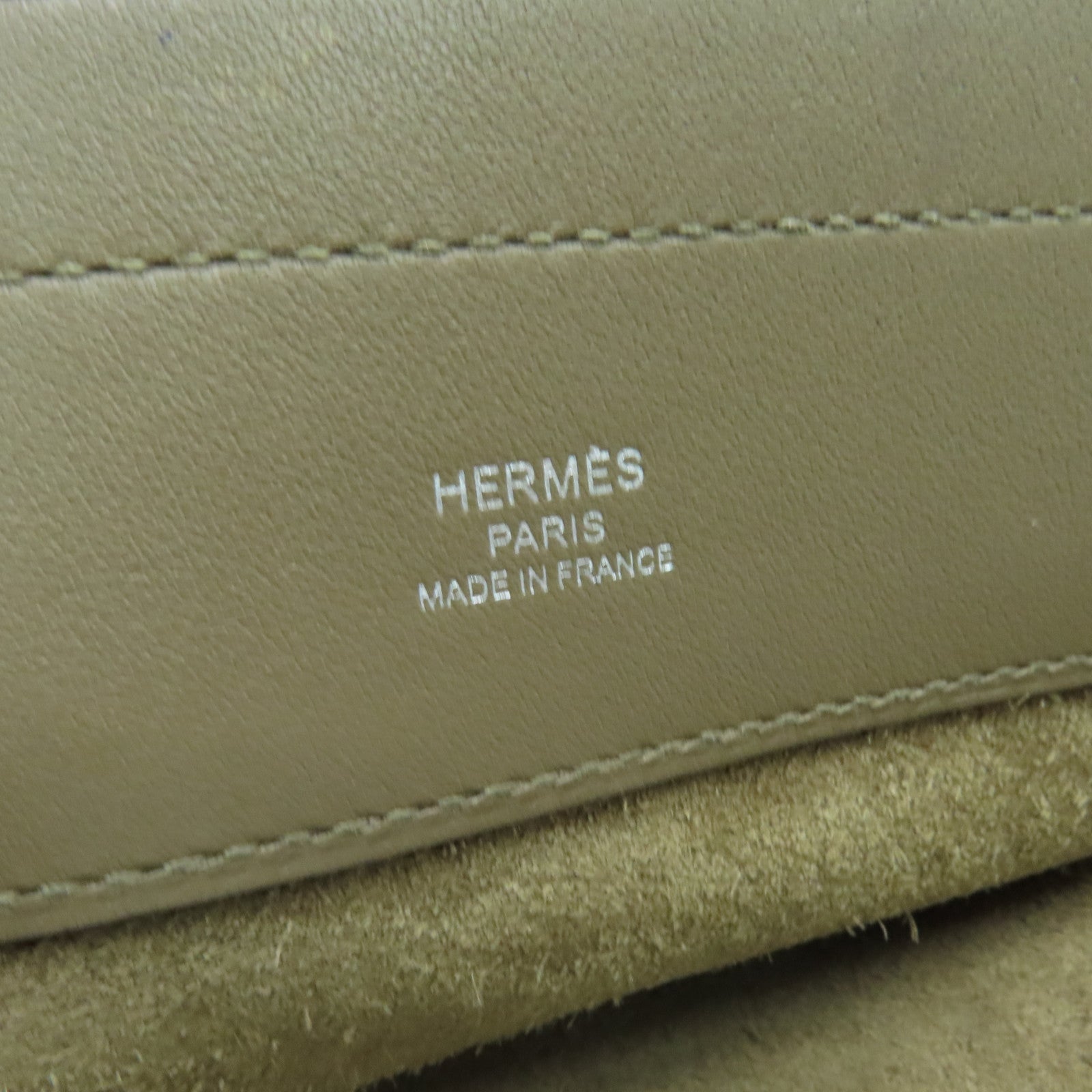 HERMES Swift皮革Aline Tote Bag银扣手挽袋啡色