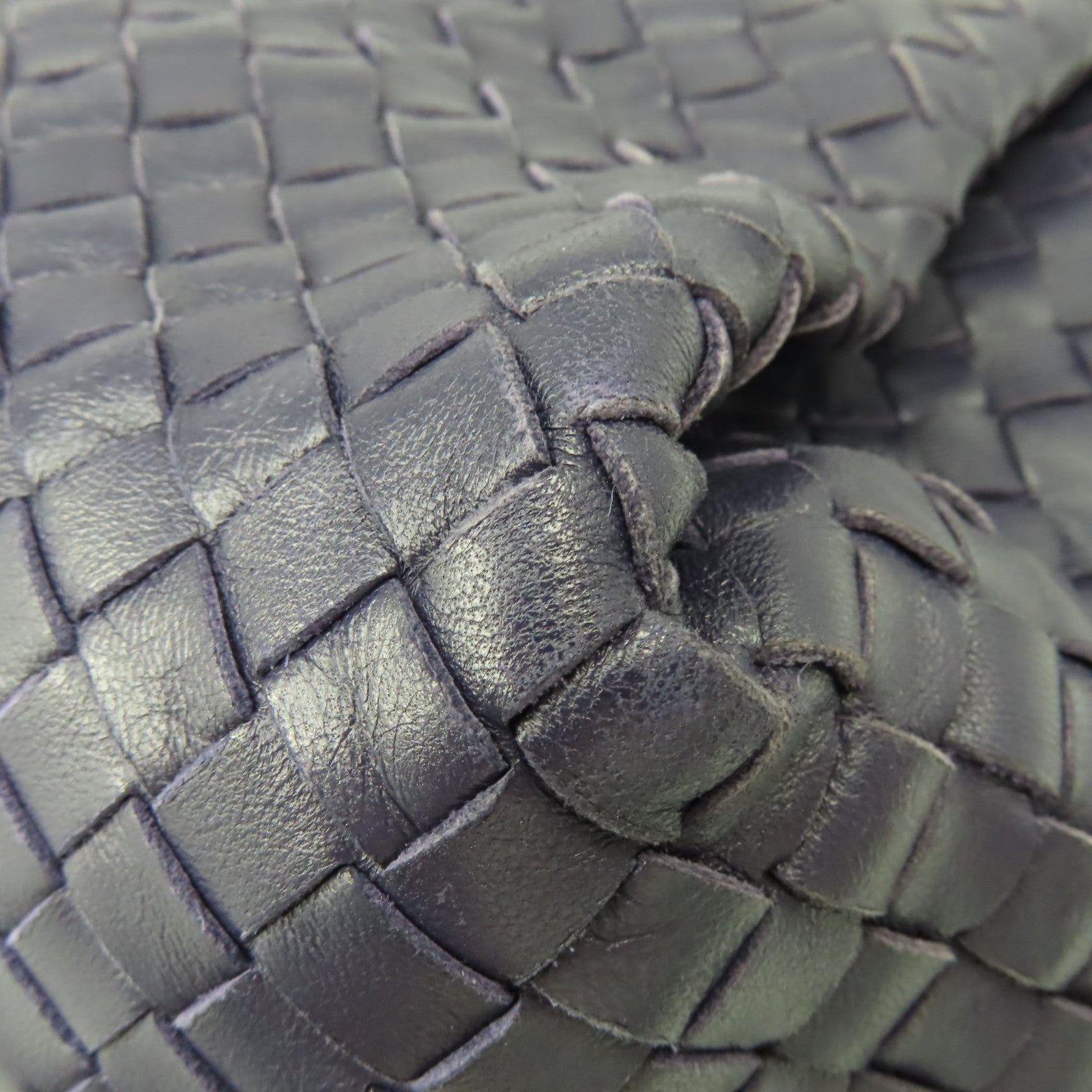 BOTTEGA VENETA 織紋皮革Shoulder Bag肩背袋紫色