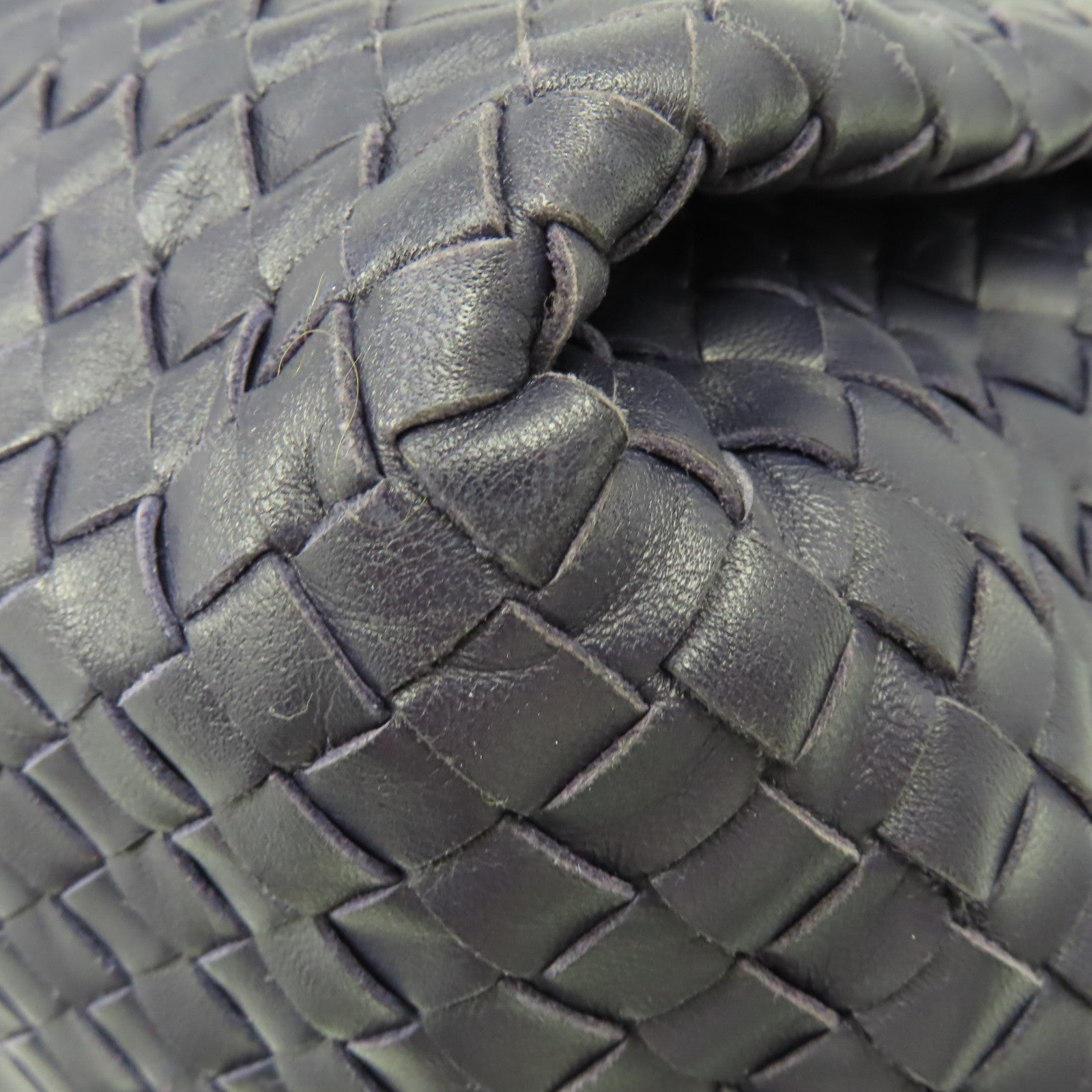 BOTTEGA VENETA 織紋皮革Shoulder Bag肩背袋紫色