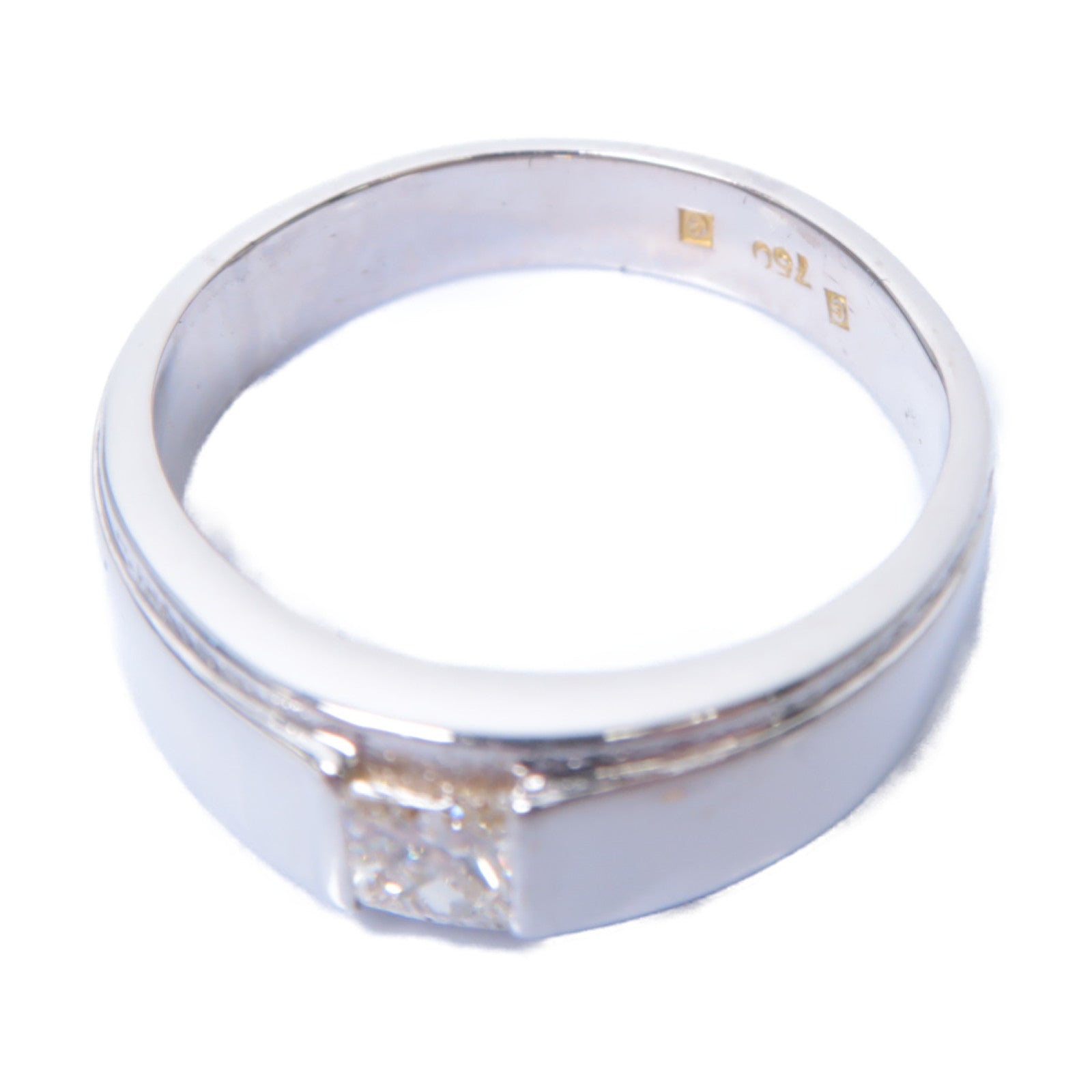 JEWELRY 18K白金Diamond Ring鑽石戒指US#6