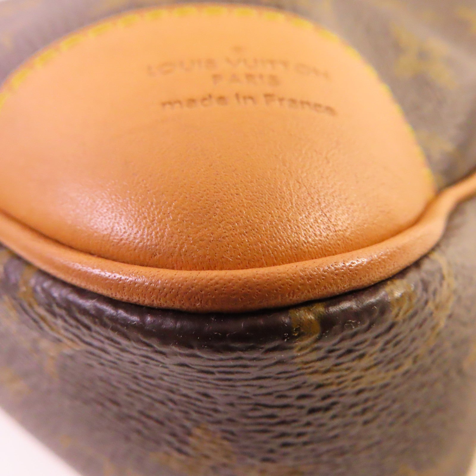 LOUIS VUITTON Monogram Odeon MM Shoulder Bag金扣肩背袋啡色