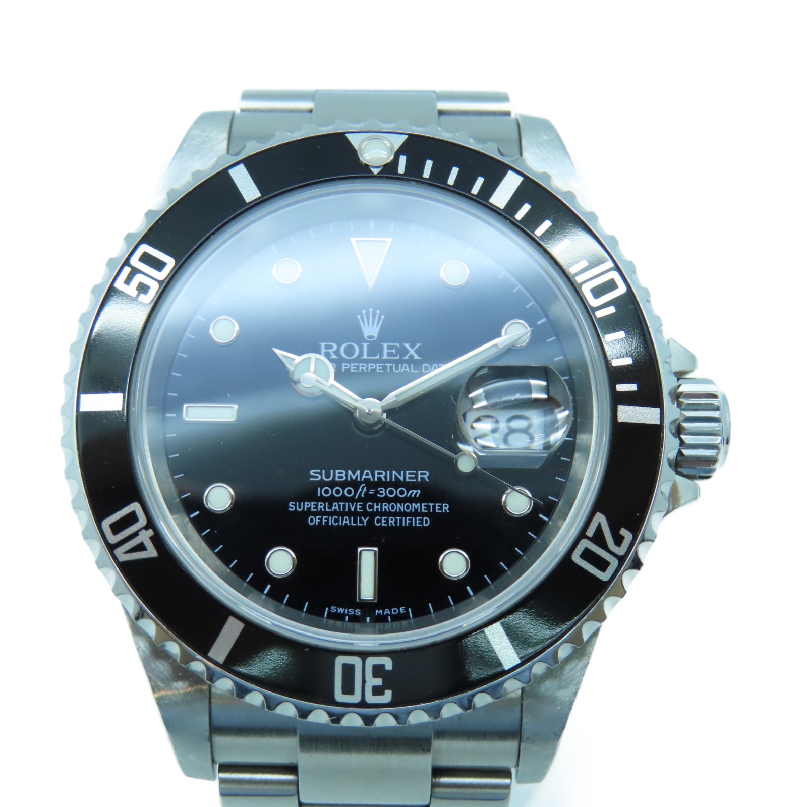 ROLEX Submarinar Date 40mm不鏽鋼手錶自動機芯黑色