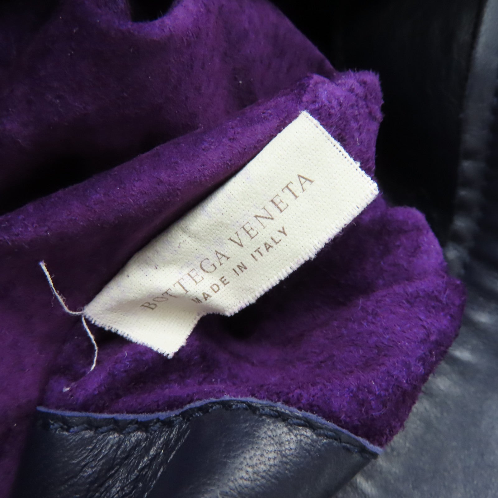BOTTEGA VENETA 織紋皮革Shoulder Bag肩背袋紫色