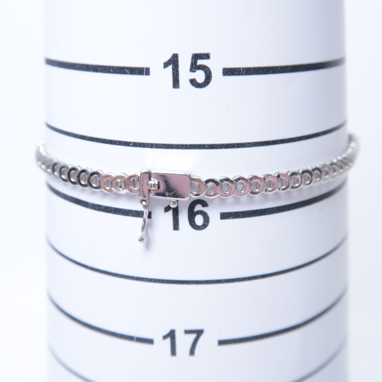 JEWELRY 18K白金Diamond Bracelet 0.65ct鑽石手鏈