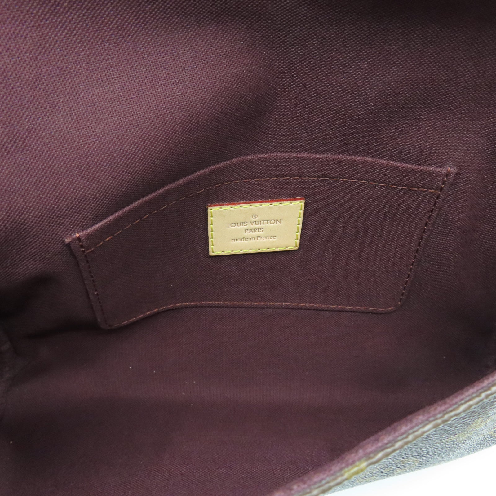 LOUIS VUITTON Monogram Favorite MM金扣肩背袋棕色