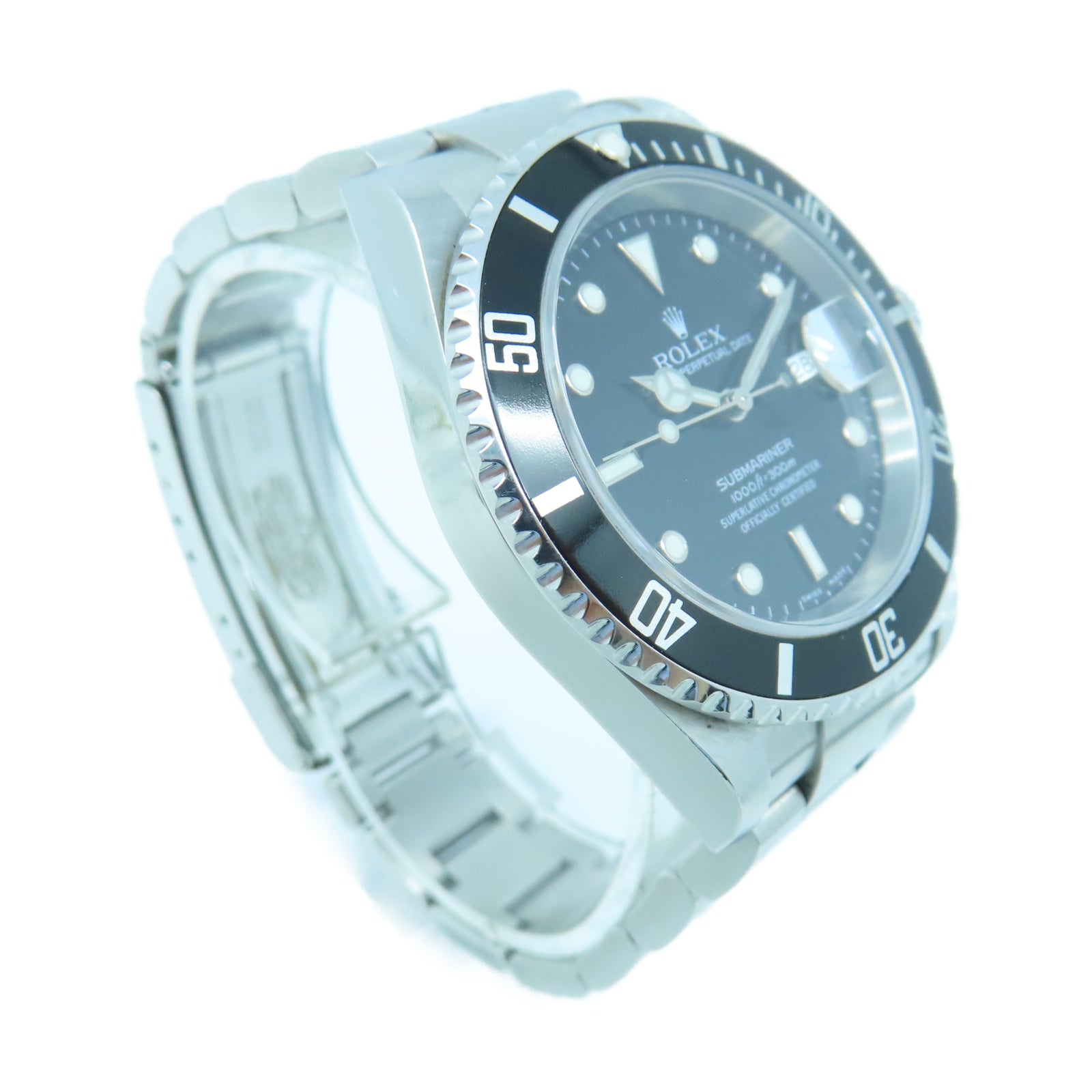 ROLEX Submarinar Date 40mm不鏽鋼手錶自動機芯黑色