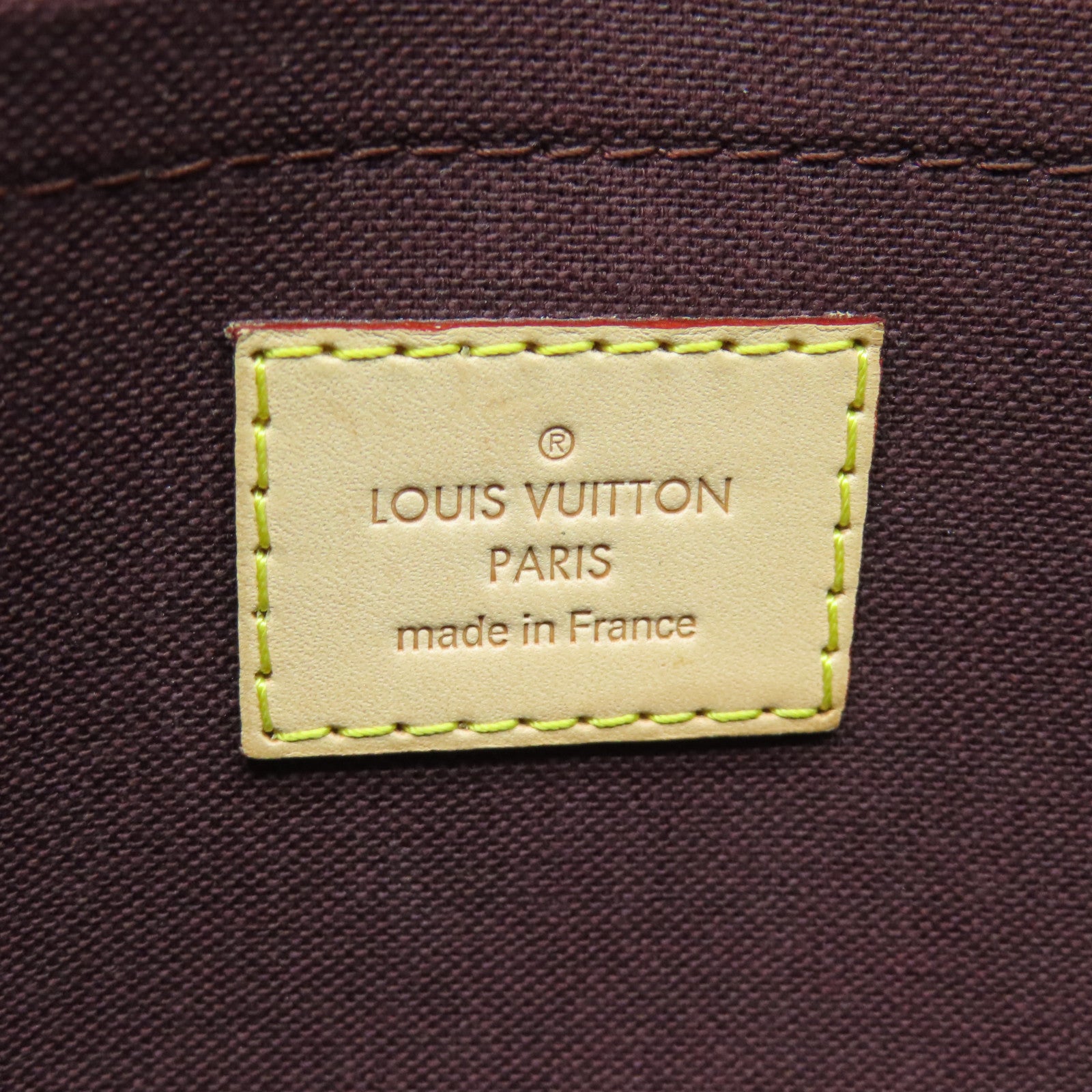 LOUIS VUITTON Monogram Favorite MM金扣肩背袋棕色