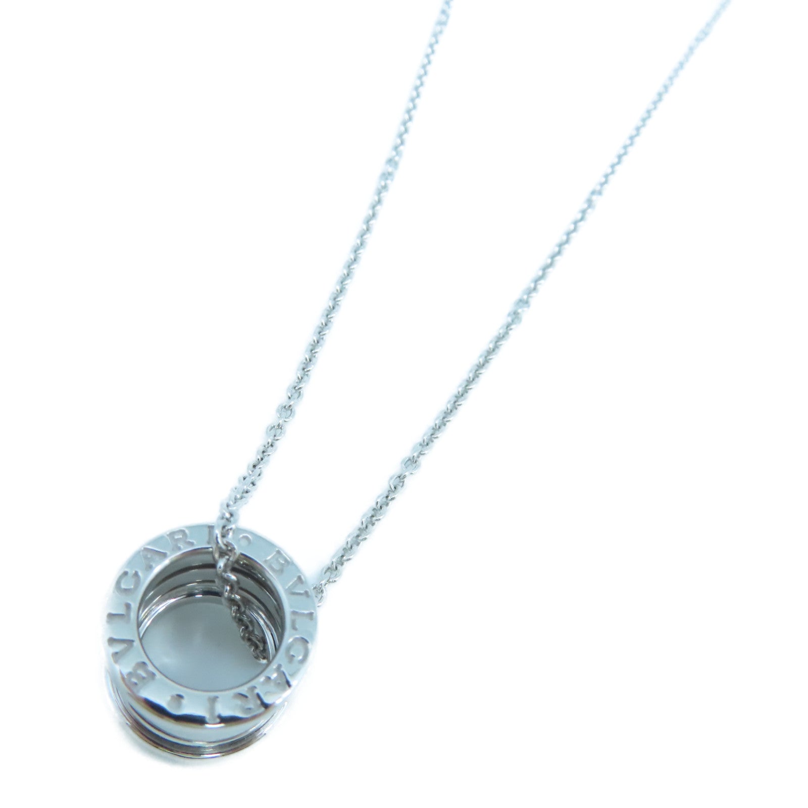 BVLGARI 18K白金B-zero1 Necklace項鍊