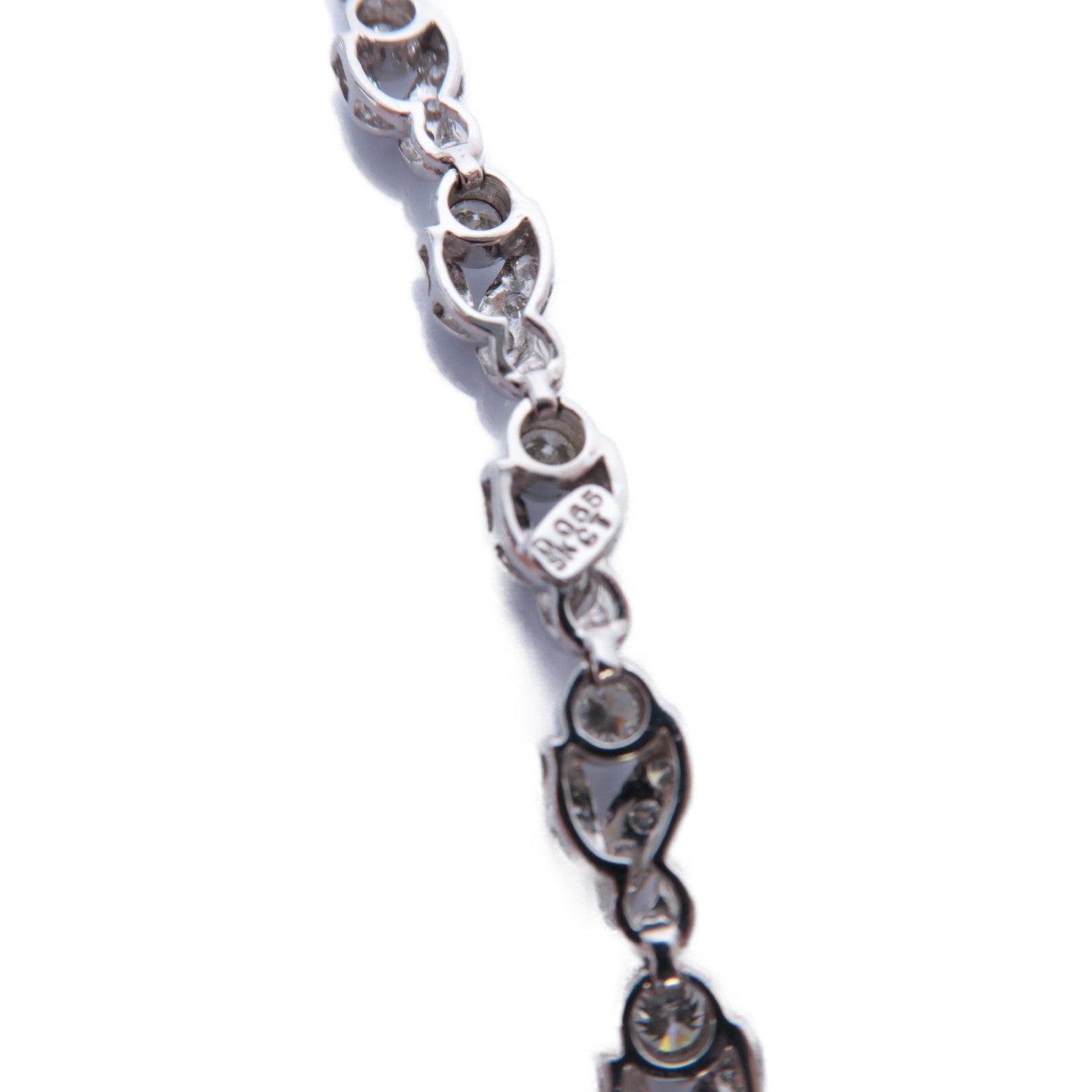 JEWELRY 18K白金Diamond Bracelet 0.65ct鑽石手鏈