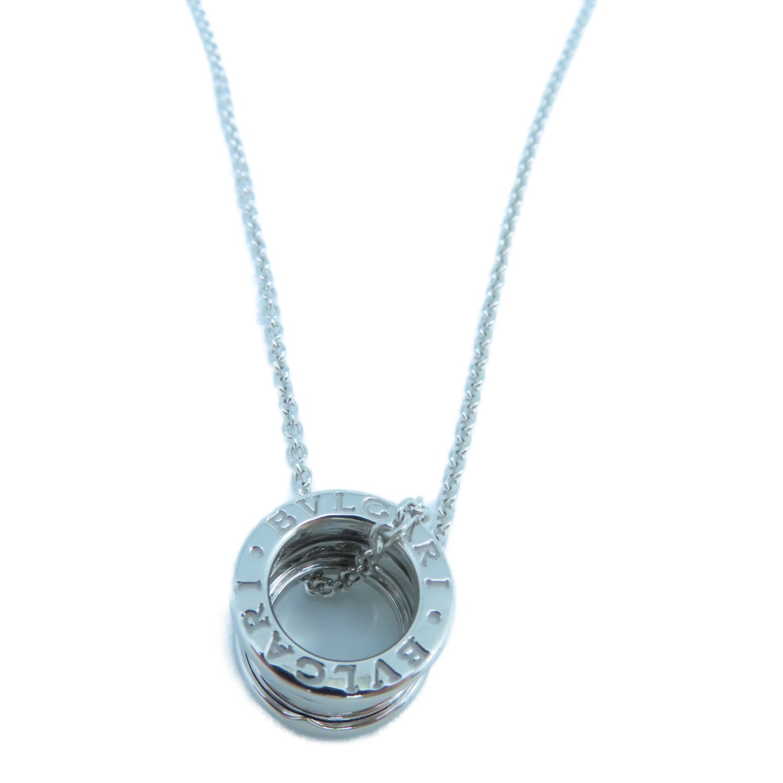 BVLGARI 18K白金B-zero1 Necklace項鍊
