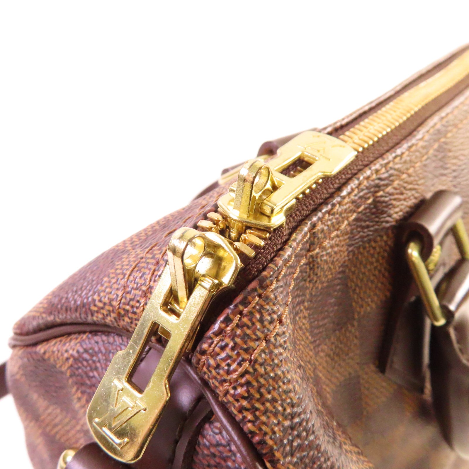 LOUIS VUITTON Damier Speedy Bandouliere 25 2Way Shoulder Bag金扣手挽肩背兩用袋啡色