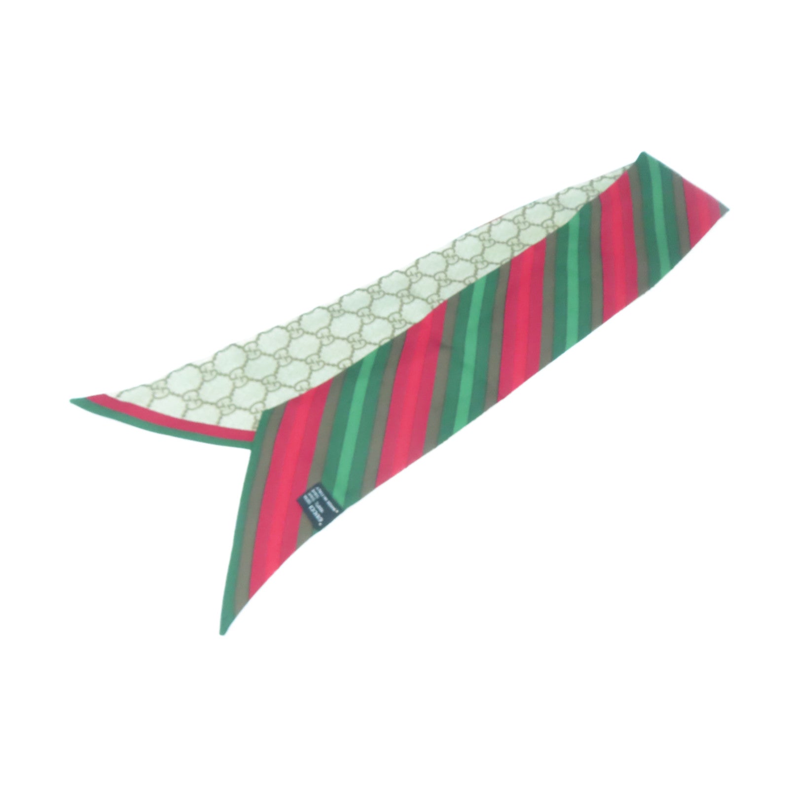 GUCCI 【激減優惠】絲質Scarf絲巾啡色/紅色/綠色