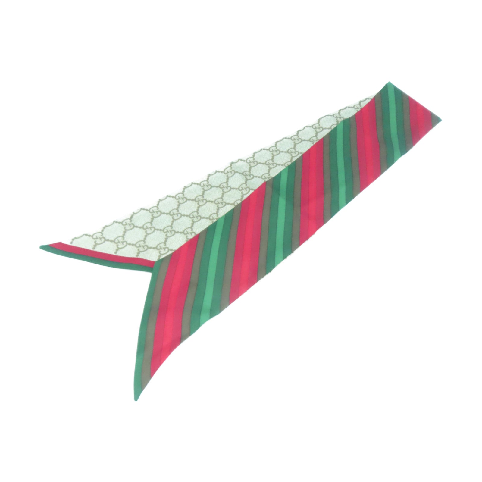 GUCCI 【激減優惠】絲質Scarf絲巾啡色/紅色/綠色