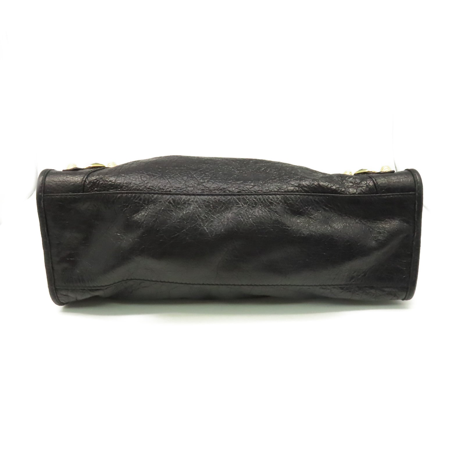 BALENCIAGA 牛皮皮革City 2Way Shoulder Bag手挽肩背兩用袋黑色