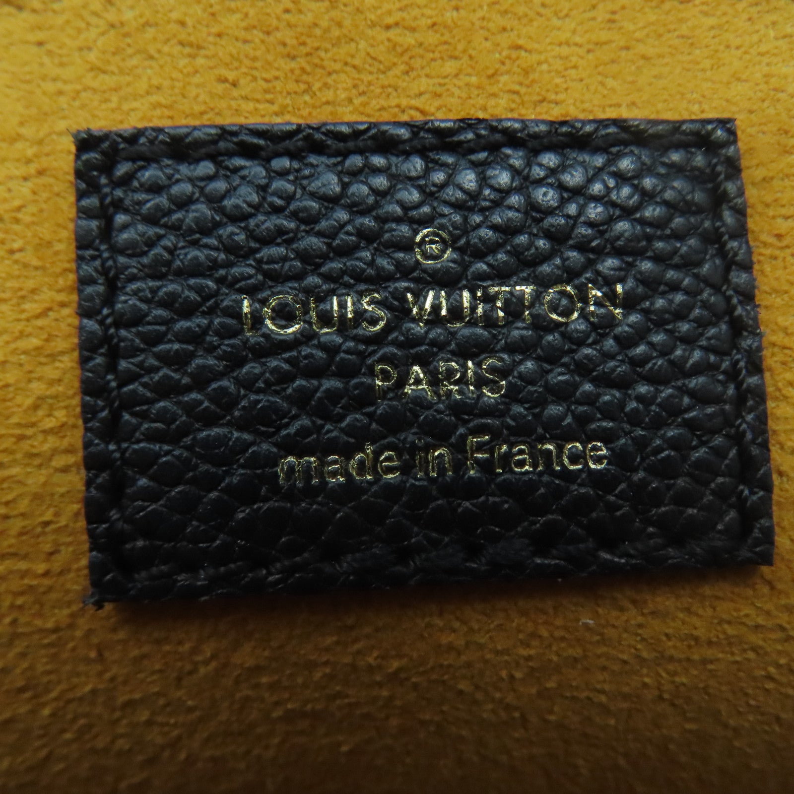 LOUIS VUITTON Monogram Empreinte Neo Alma BB金扣手挽肩背兩用袋黑色