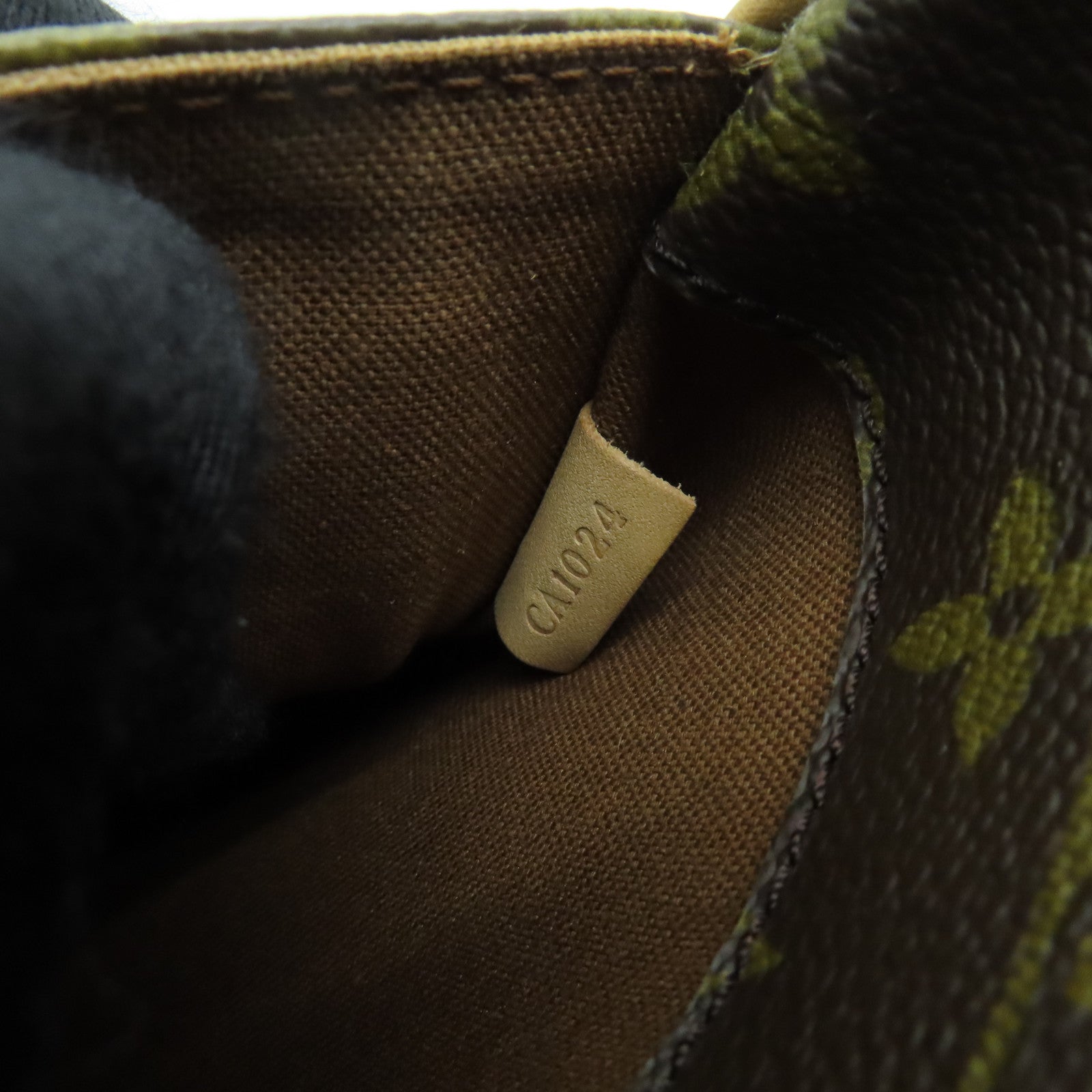 LOUIS VUITTON Monogram Pochette Gange金扣腰包/肩背袋/啡色