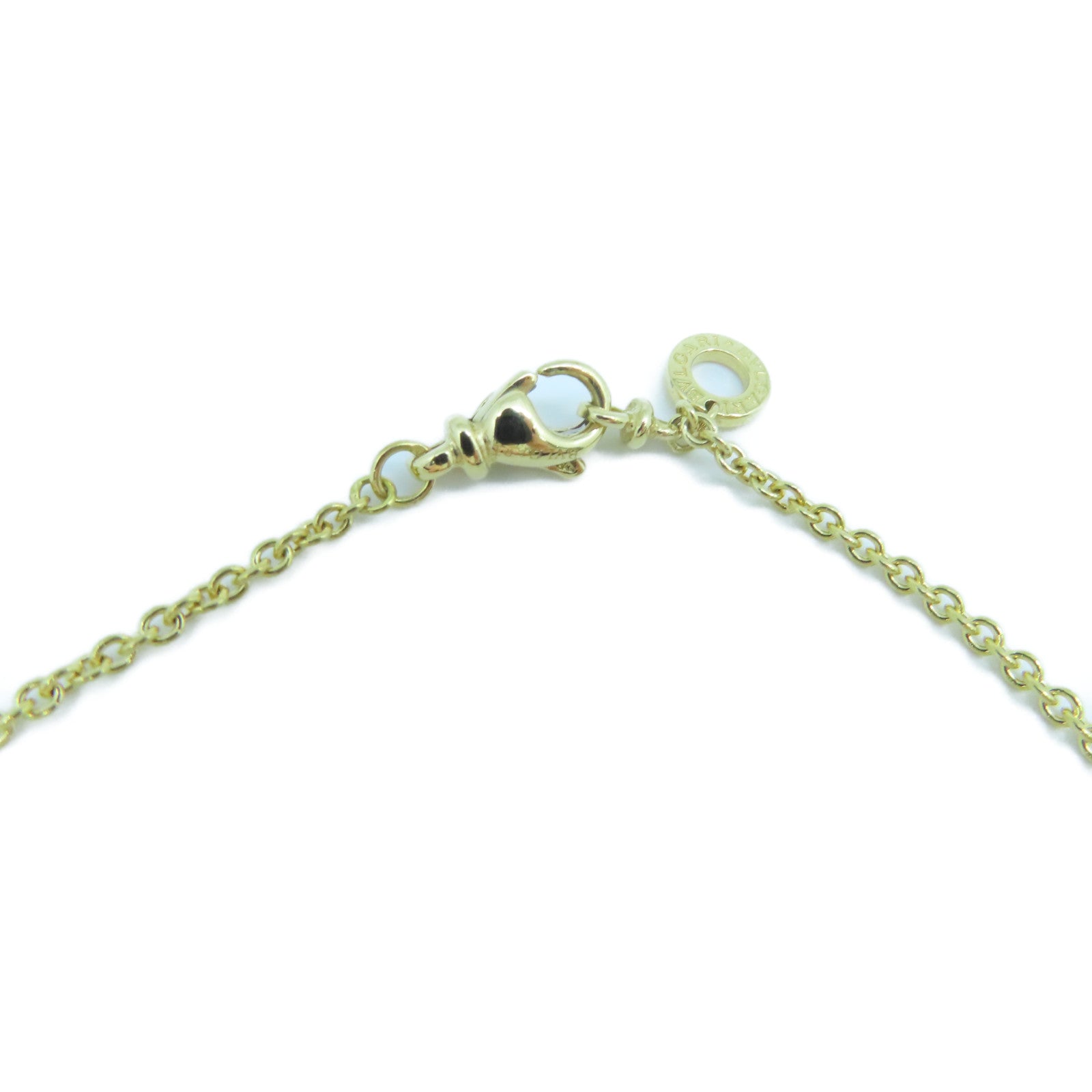 BVLGARI 【激減優惠】18K黃金Latin Cross Necklace項鍊