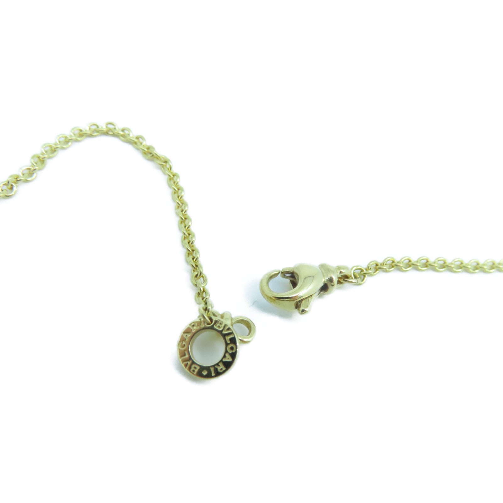 BVLGARI 【激減優惠】18K黃金Latin Cross Necklace項鍊