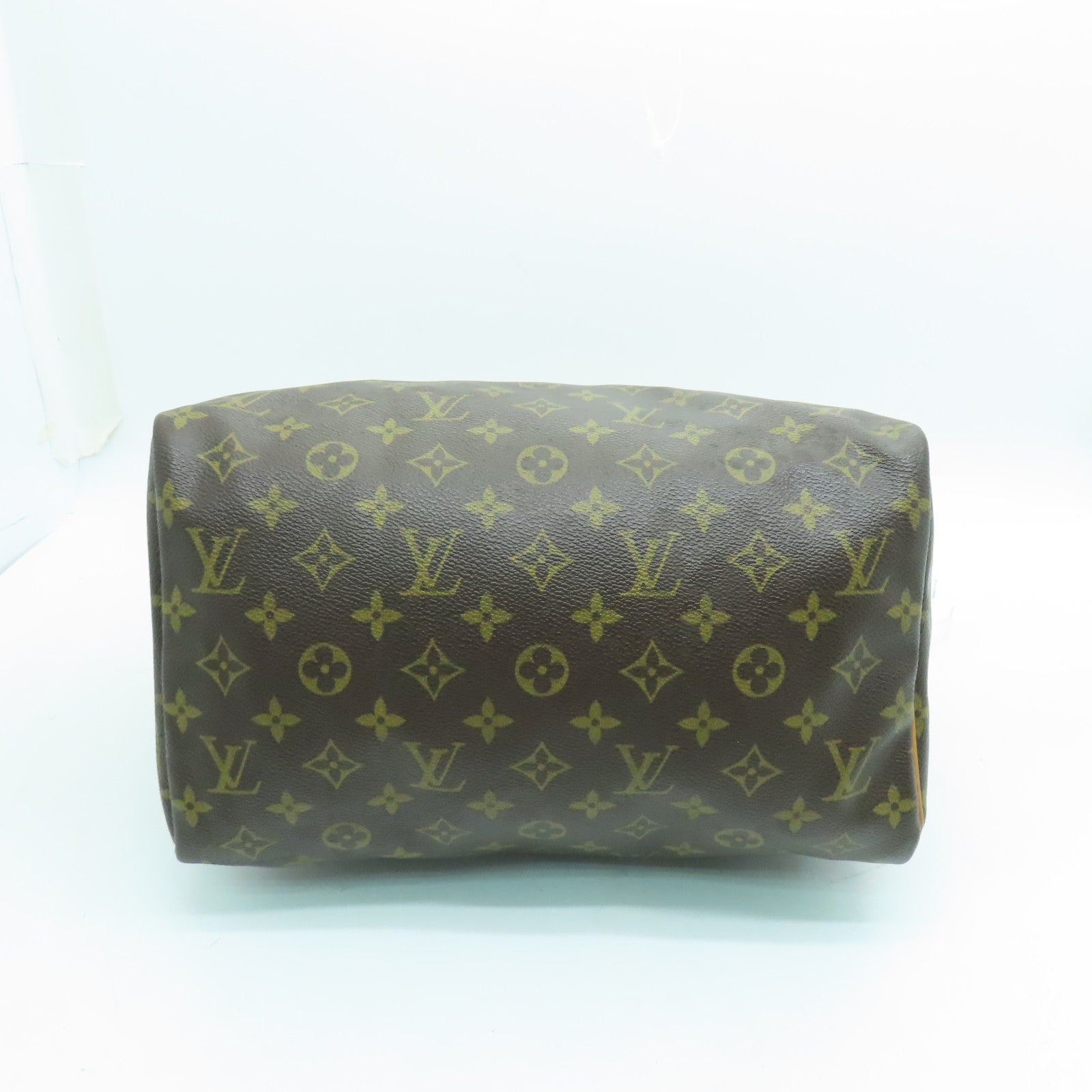 LOUIS VUITTON Monogram Speedy 30金扣手挽袋啡色