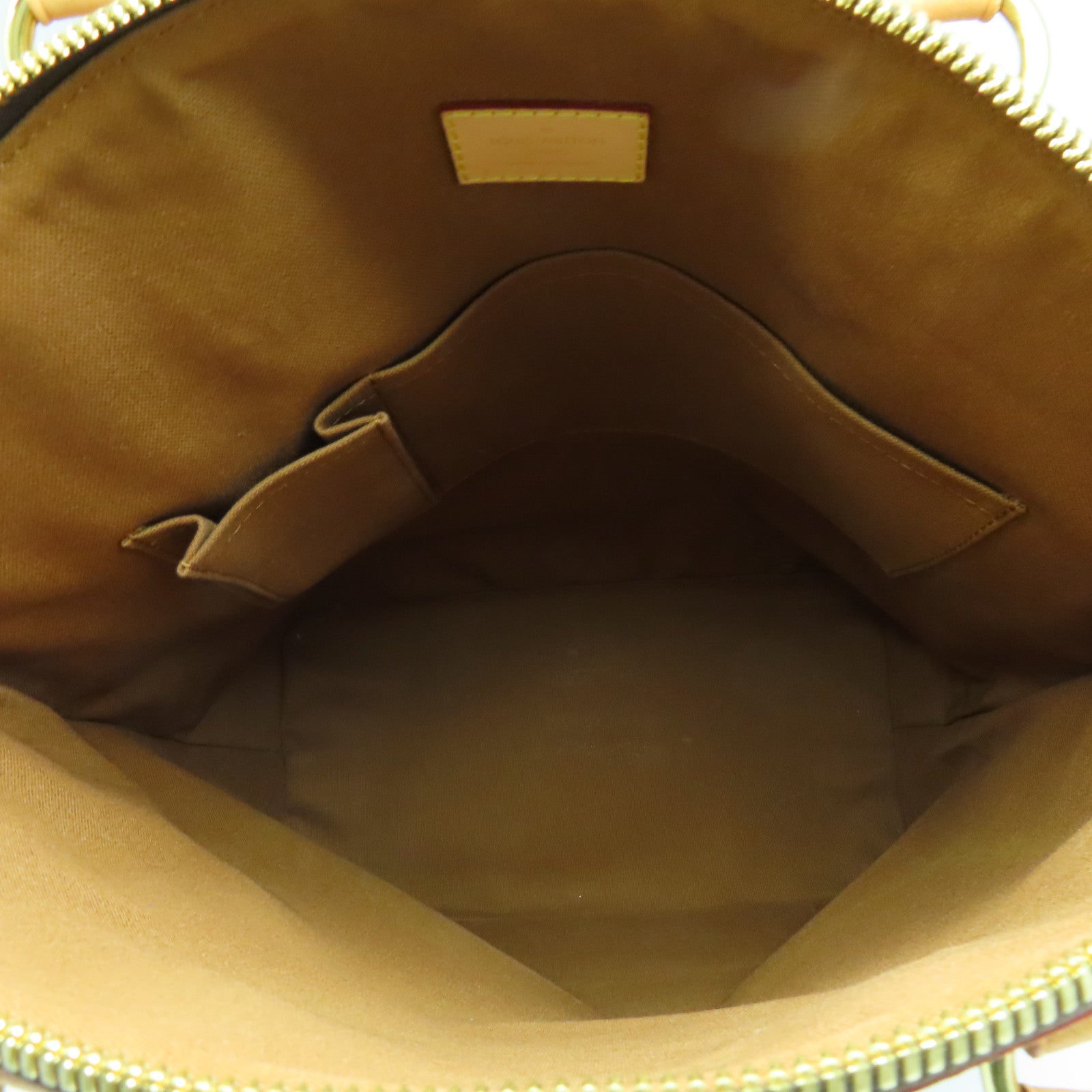 LOUIS VUITTON Monogram Lockit Vertical金扣手挽袋啡色
