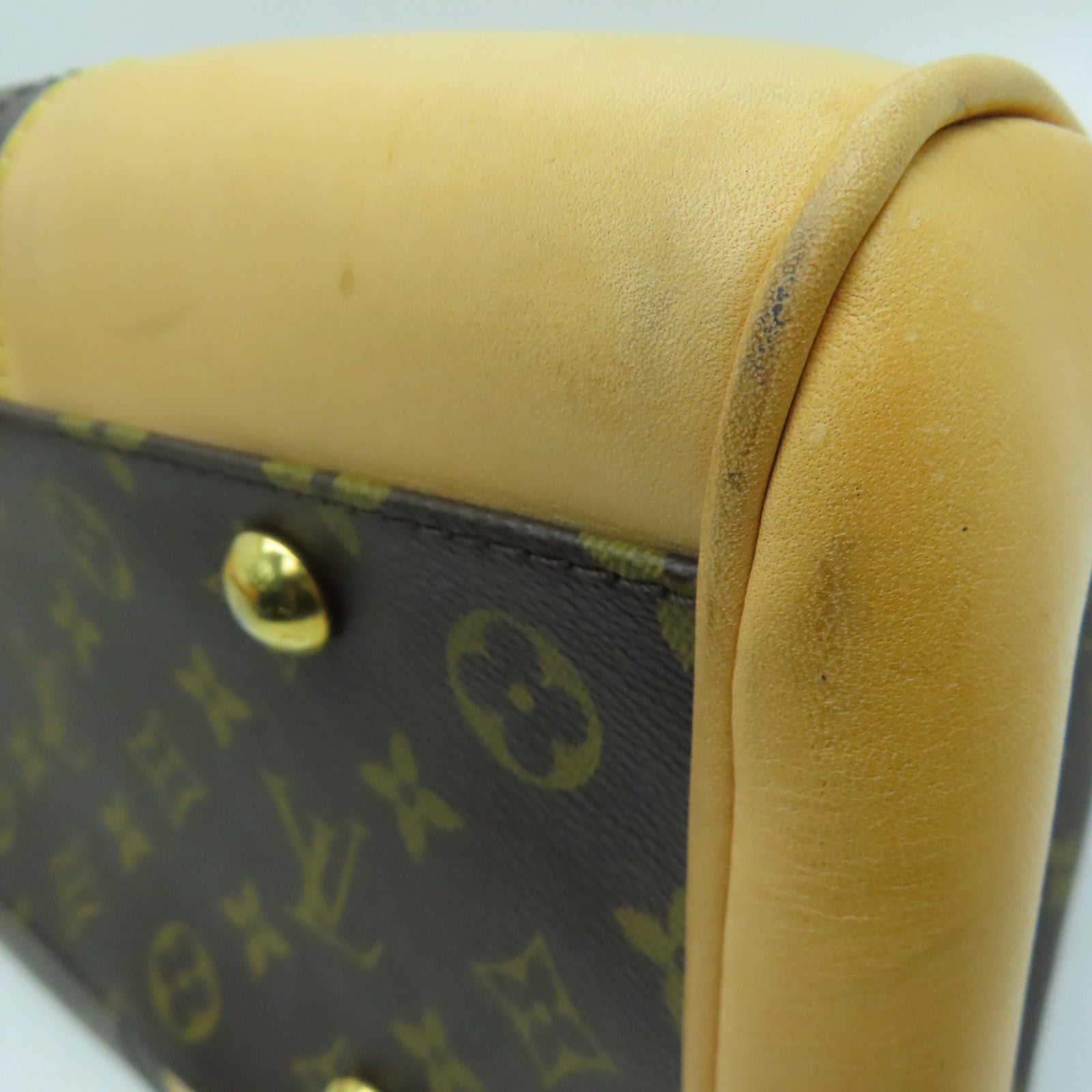 LOUIS VUITTON Monogram Beverly GM金扣手挽袋/肩背袋啡色