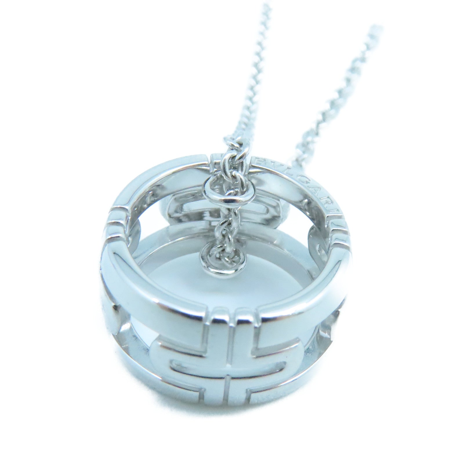 BVLGARI 18K白金Parentesi Necklace項鍊