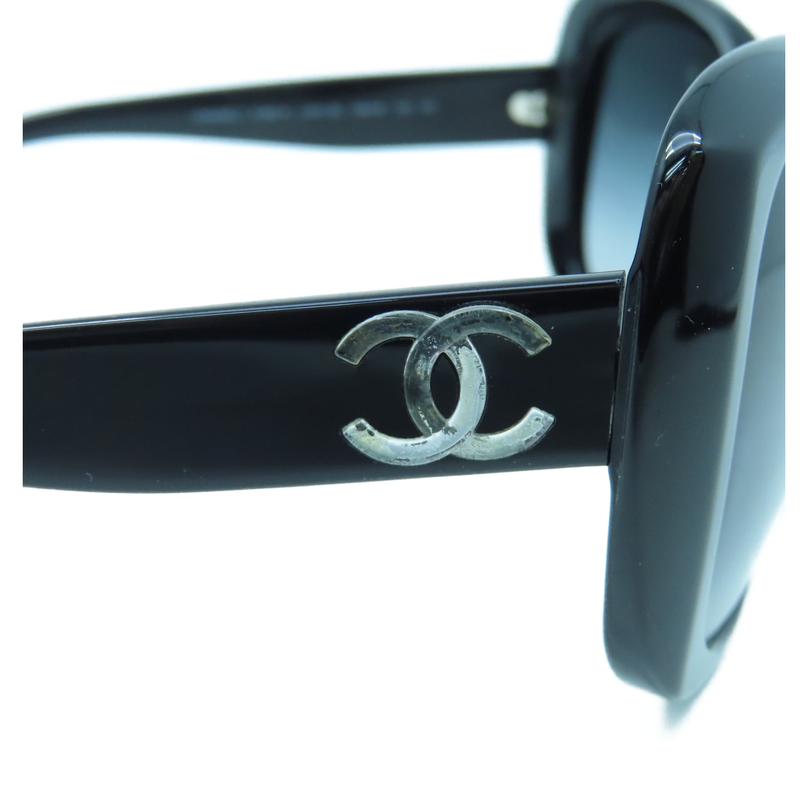 CHANEL PVC Sunglasses太陽眼鏡黑色